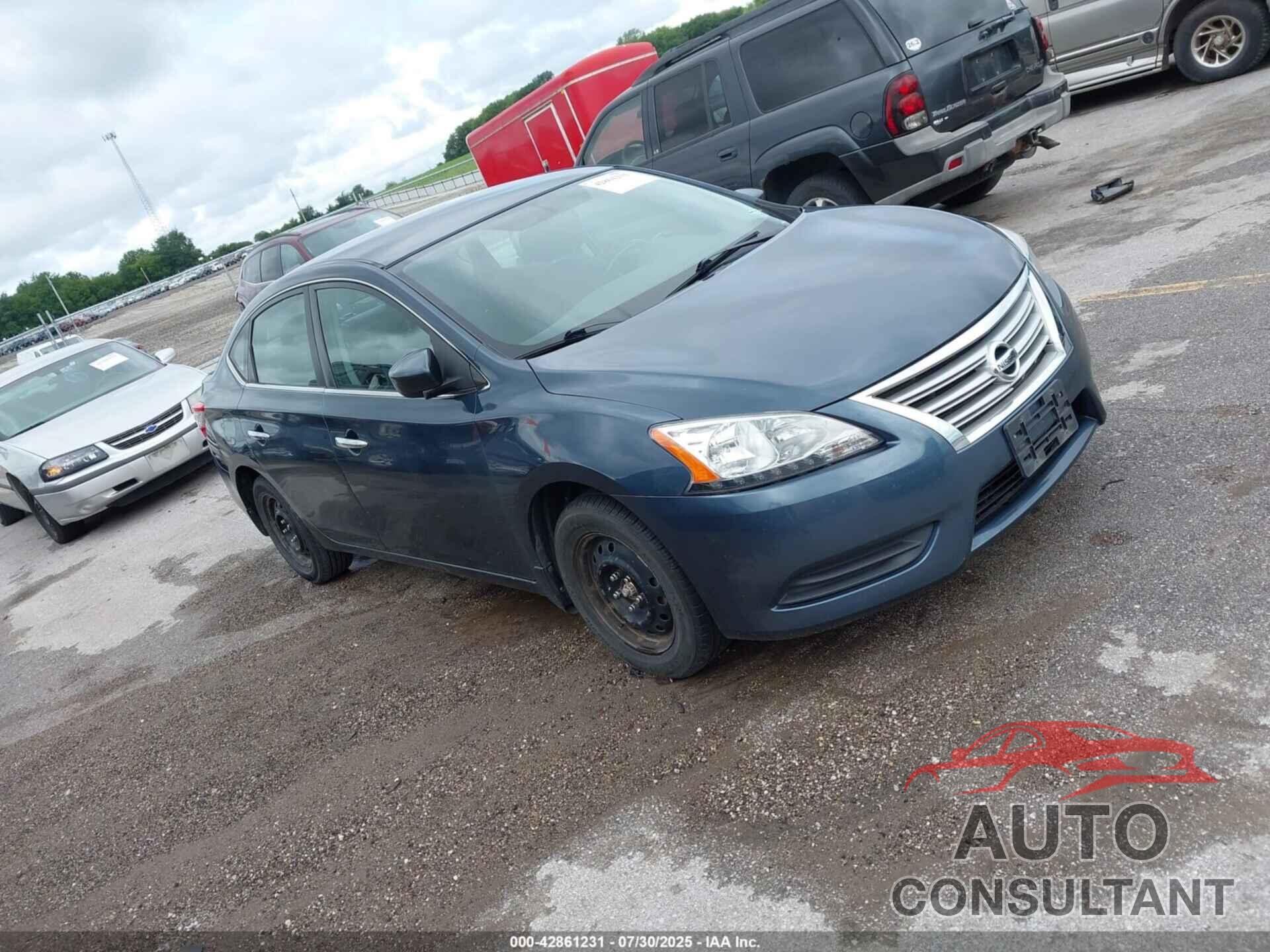 NISSAN SENTRA 2013 - 3N1AB7AP2DL728997