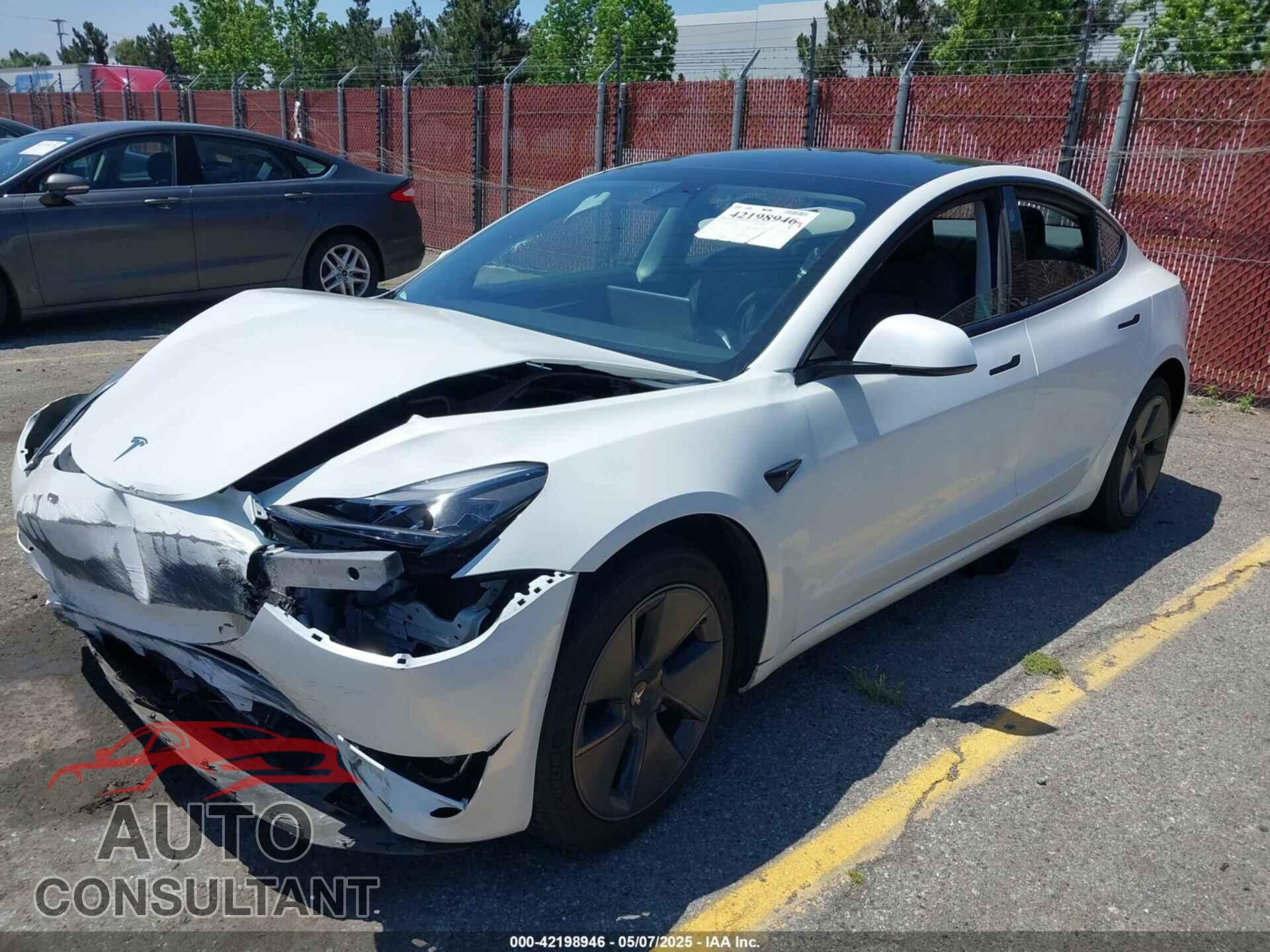 TESLA MODEL 3 2022 - 5YJ3E1EA6NF332281