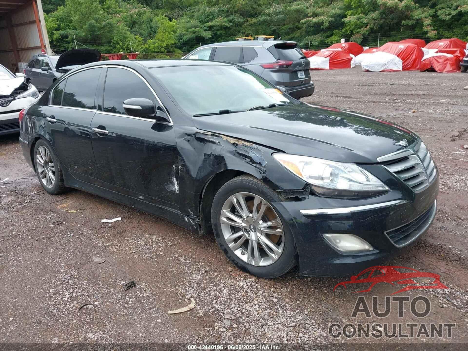 HYUNDAI GENESIS 2012 - KMHGC4DDXCU161006
