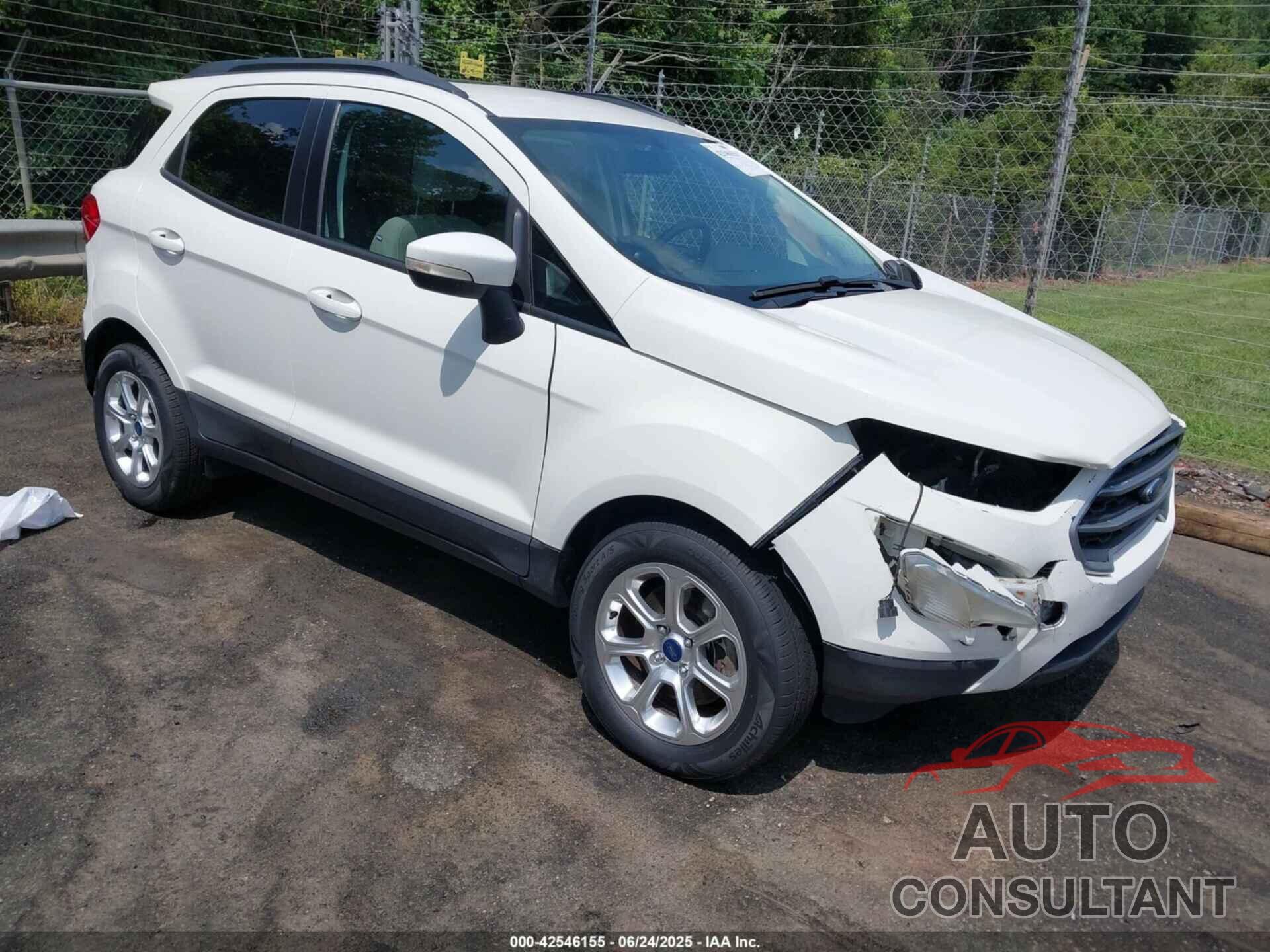FORD ECOSPORT 2018 - MAJ3P1TE5JC169345