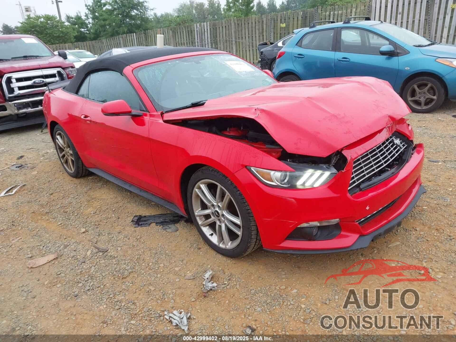FORD MUSTANG 2016 - 1FATP8UH8G5312433