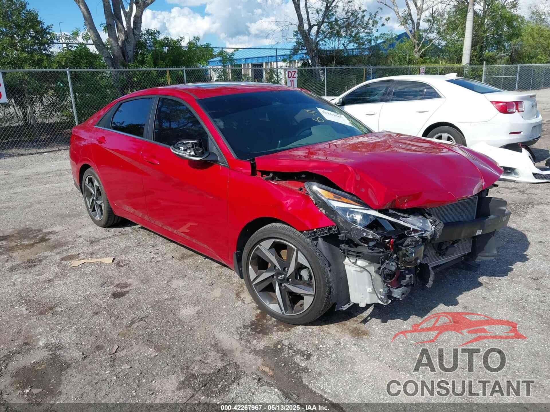 HYUNDAI ELANTRA 2022 - KMHLN4AG7NU342364