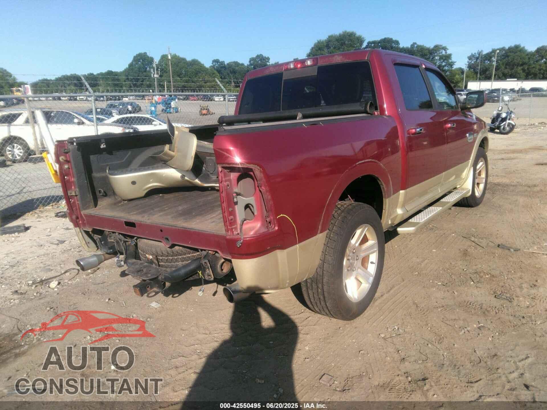 DODGE RAM 1500 2012 - 1C6RD7PT0CS211123
