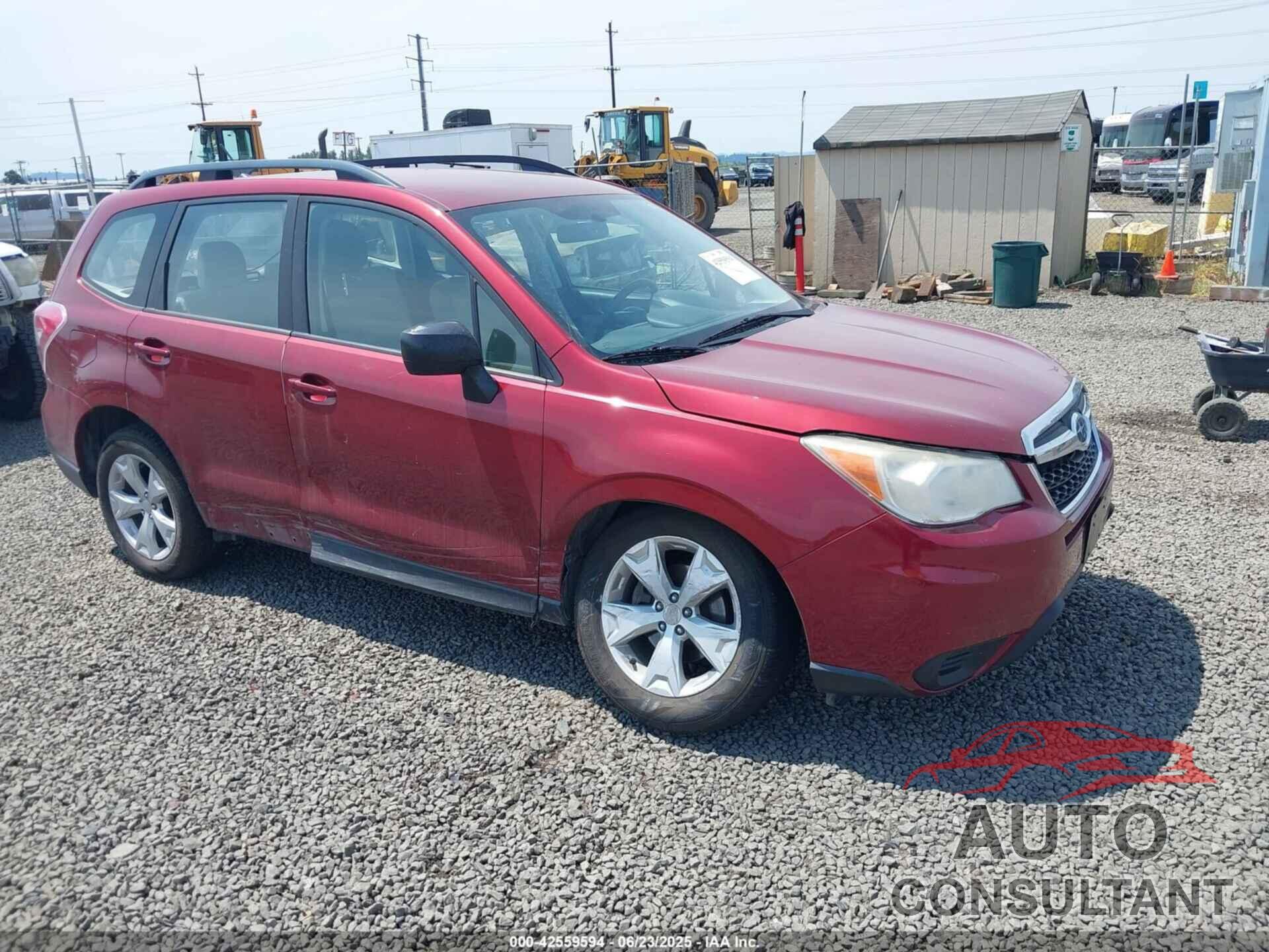 SUBARU FORESTER 2015 - JF2SJABC4FH480090