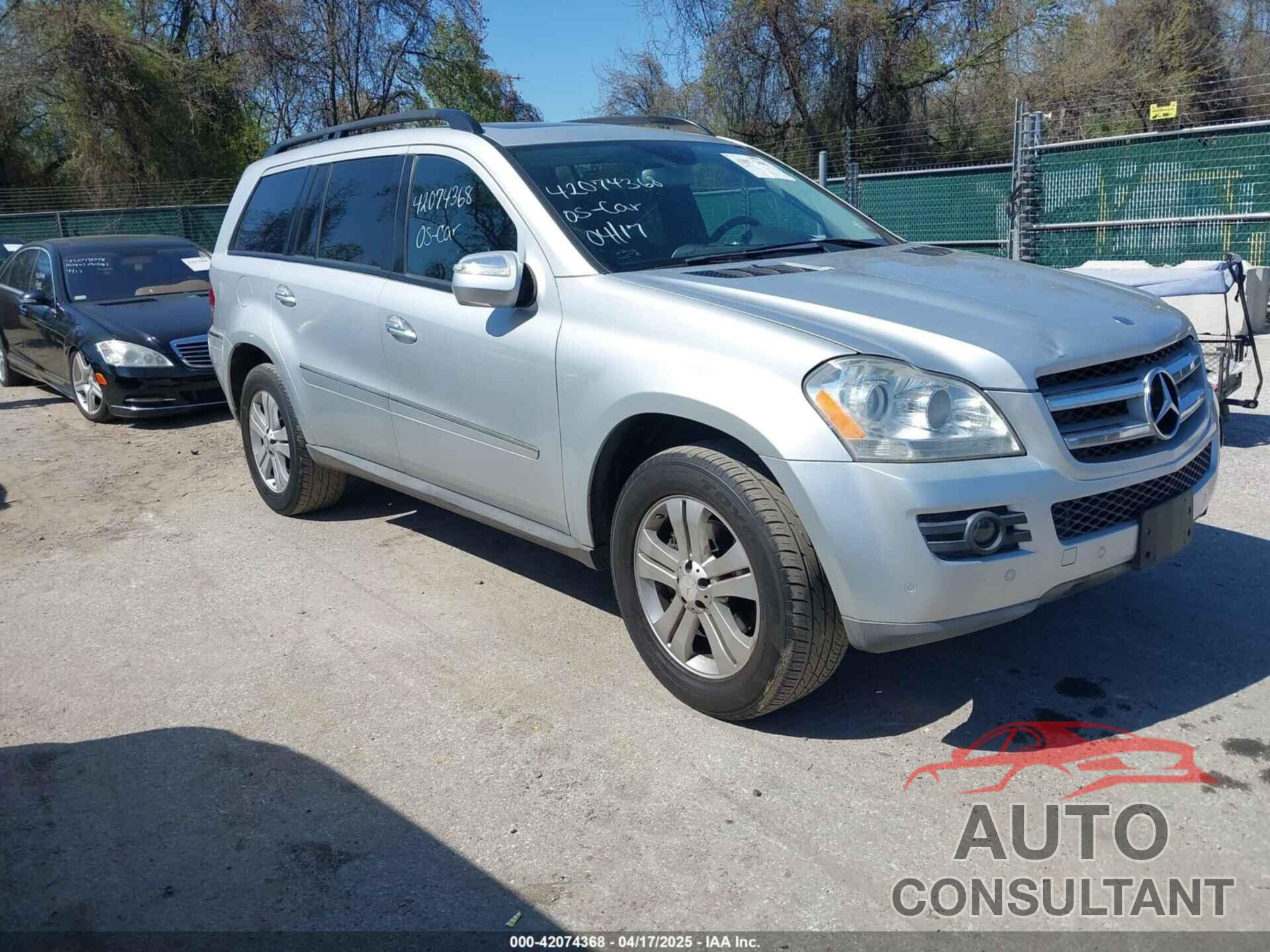 MERCEDES-BENZ GL 450 2009 - 4JGBF71E99A512434