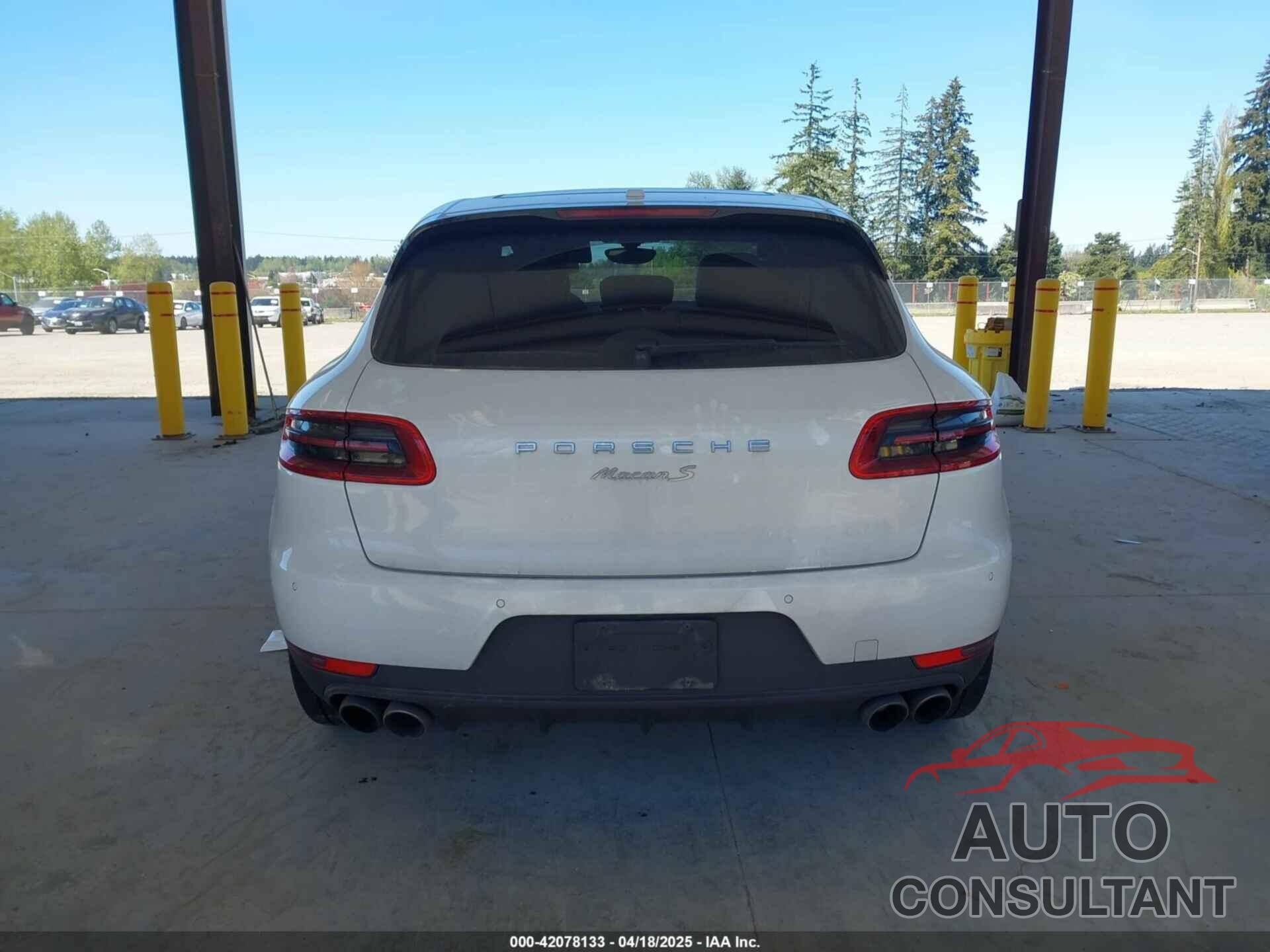 PORSCHE MACAN 2016 - WP1AB2A52GLB53197