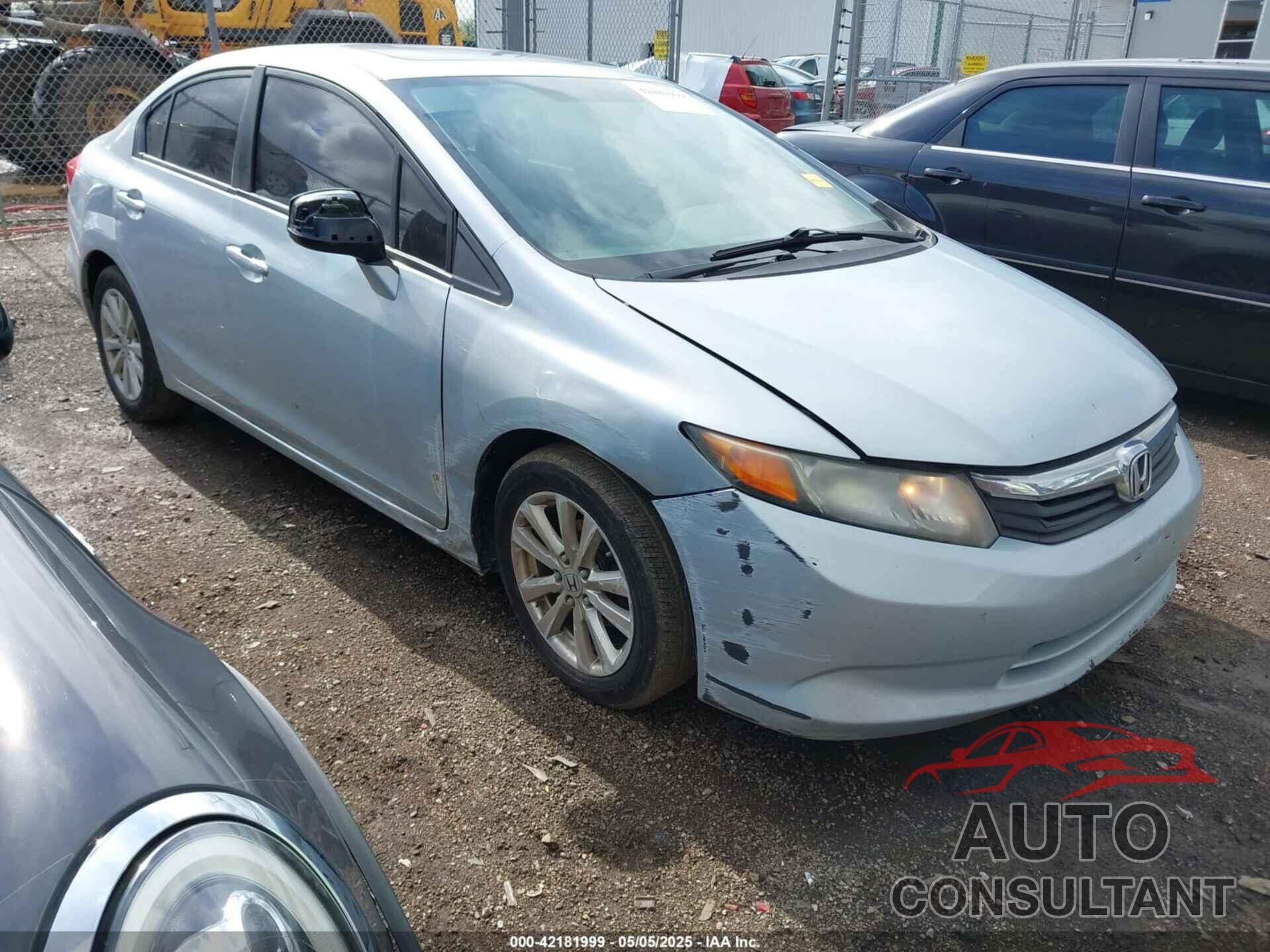 HONDA CIVIC 2012 - 19XFB2F85CE010841