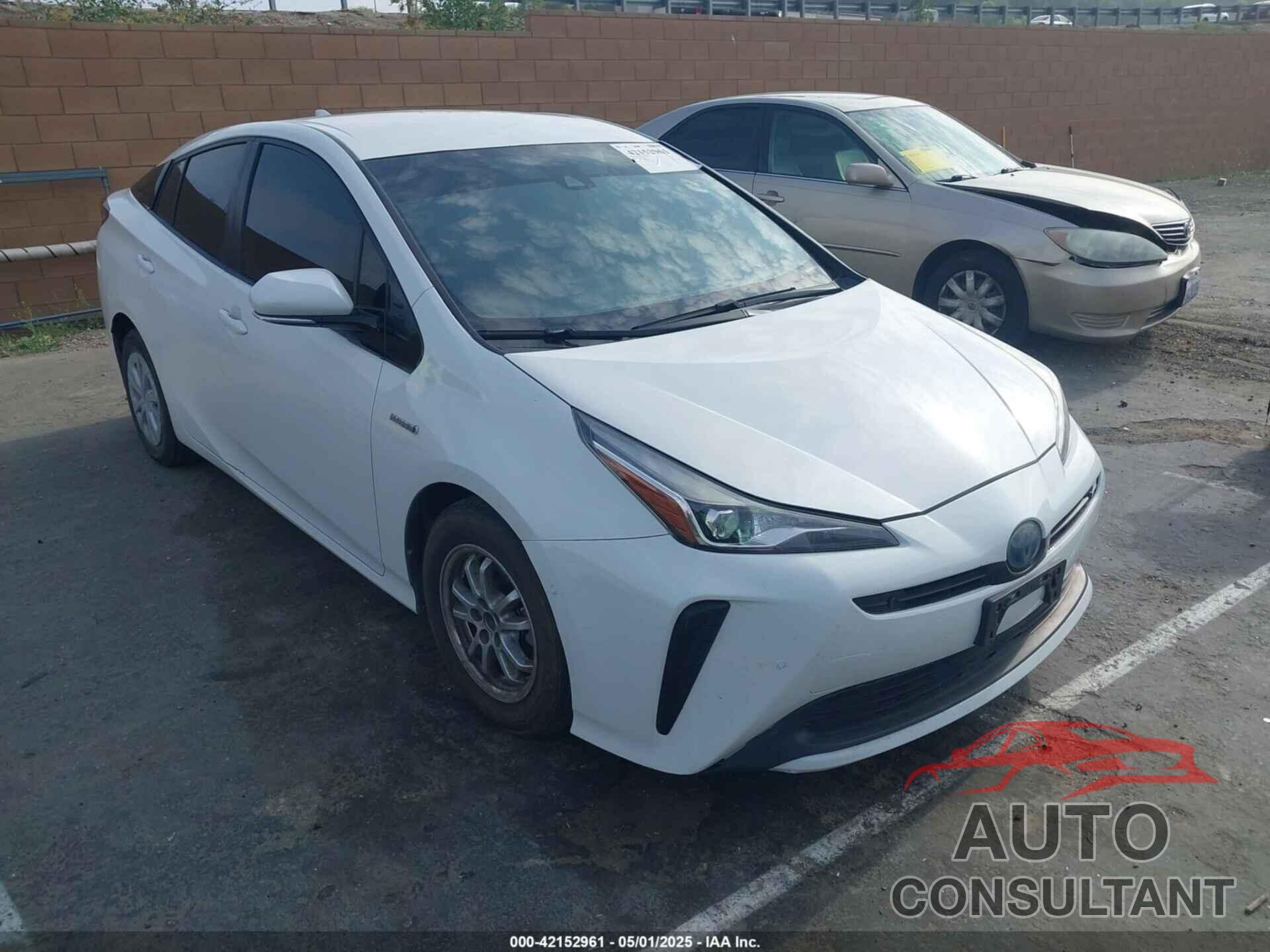TOYOTA PRIUS 2019 - JTDKARFU1K3091379