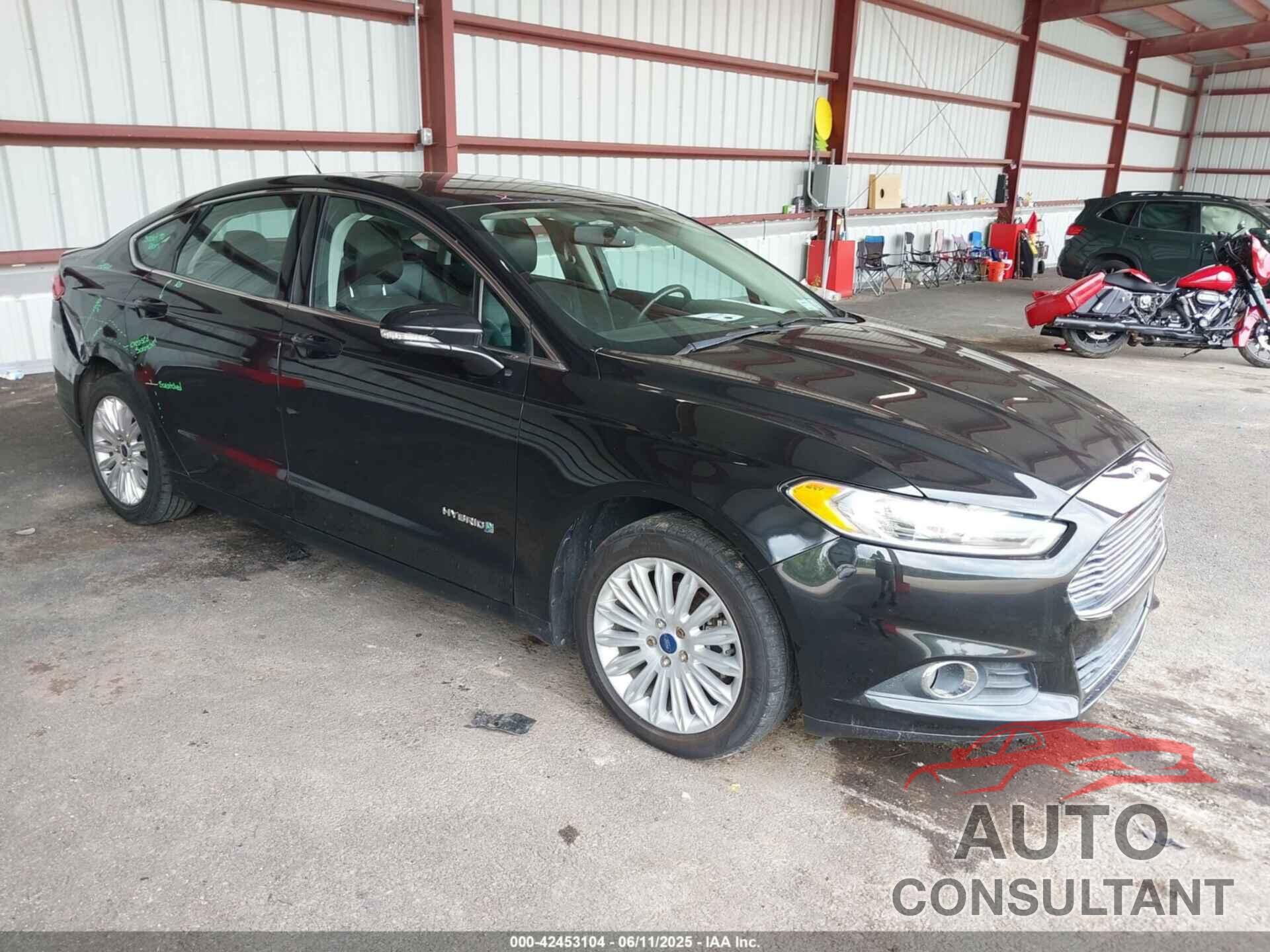 FORD FUSION HYBRID 2013 - 3FA6P0LU6DR345162