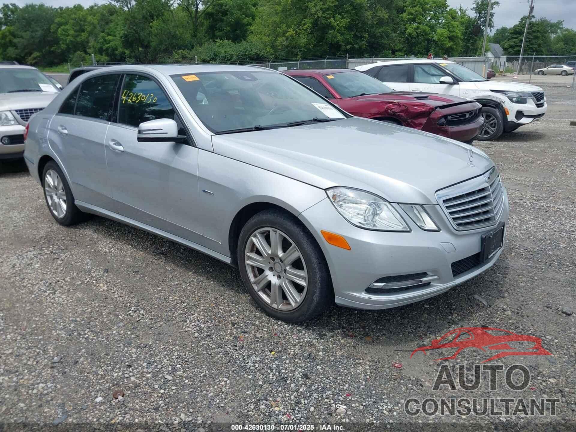 MERCEDES-BENZ E 350 BLUETEC 2012 - WDDHF2EB4CA654432
