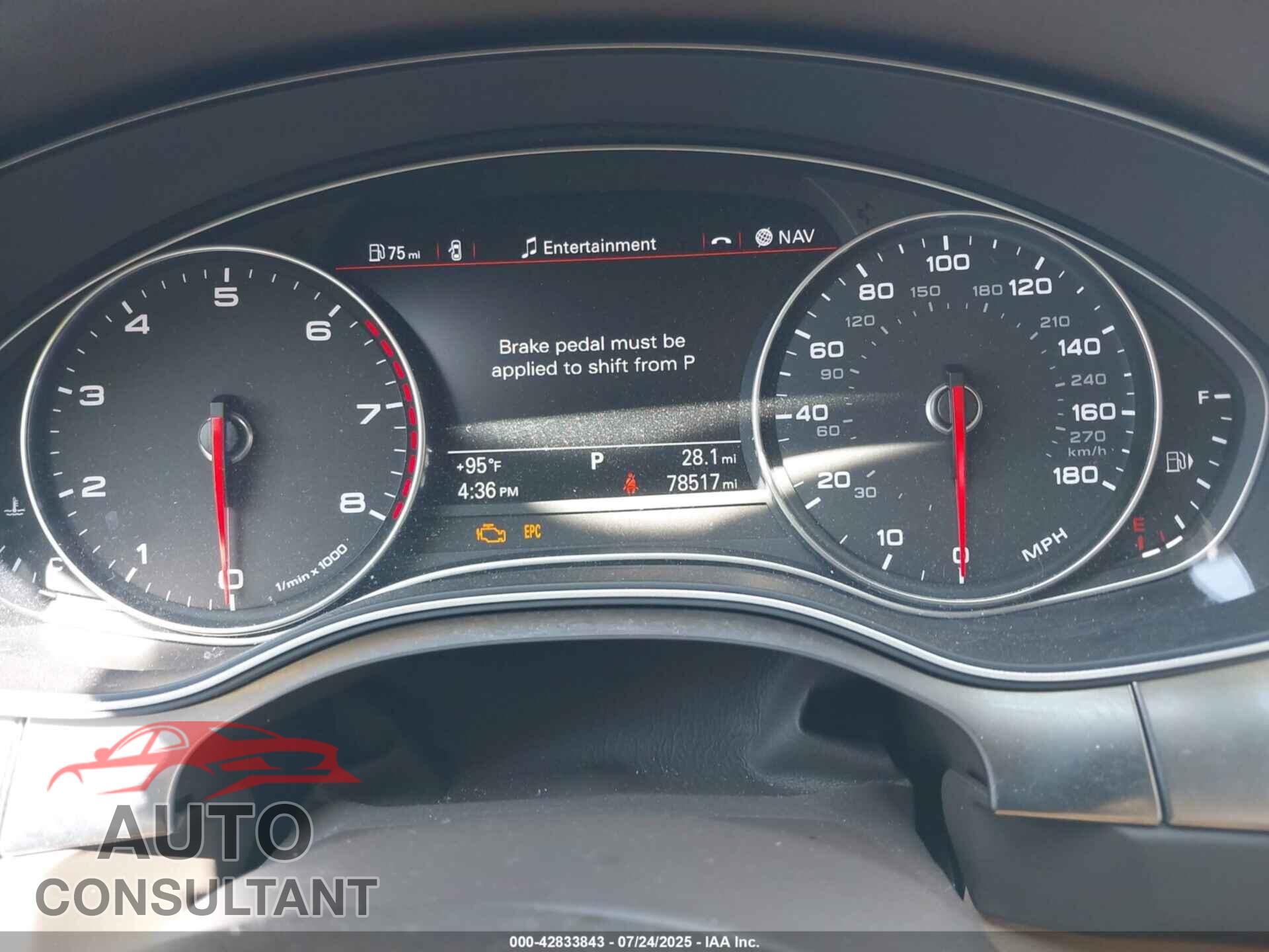 AUDI A6 2013 - WAUDFAFC5DN140459