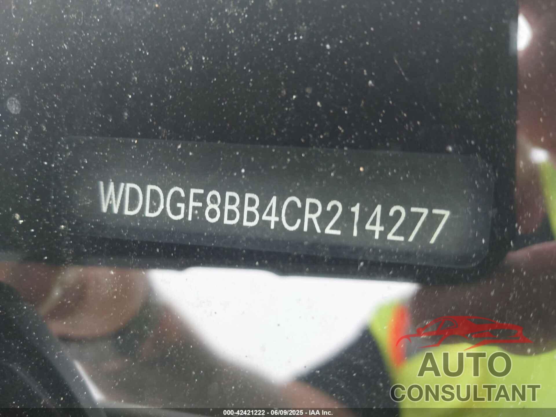 MERCEDES-BENZ C 300 2012 - WDDGF8BB4CR214277