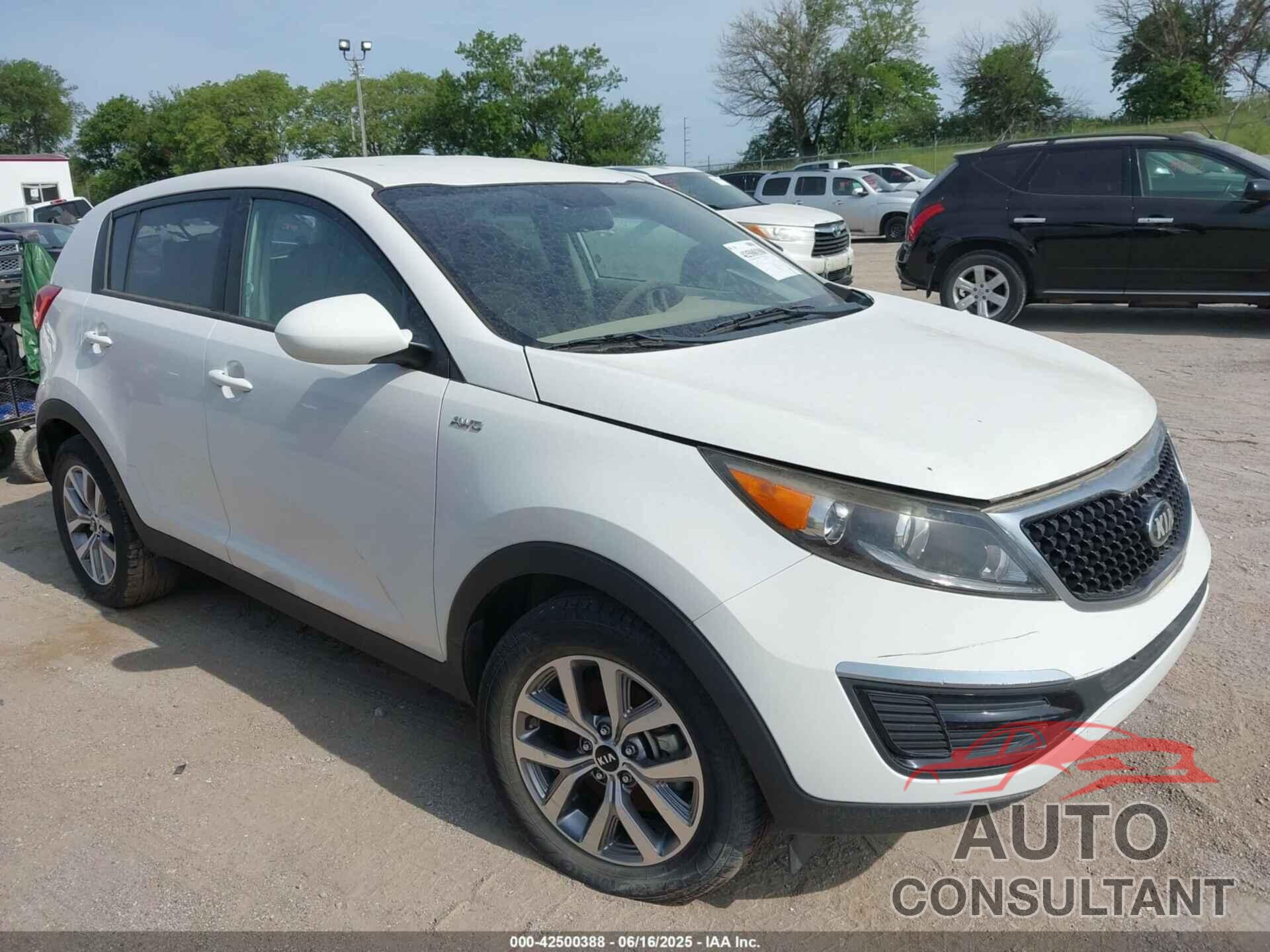 KIA SPORTAGE 2015 - KNDPBCAC2F7710696