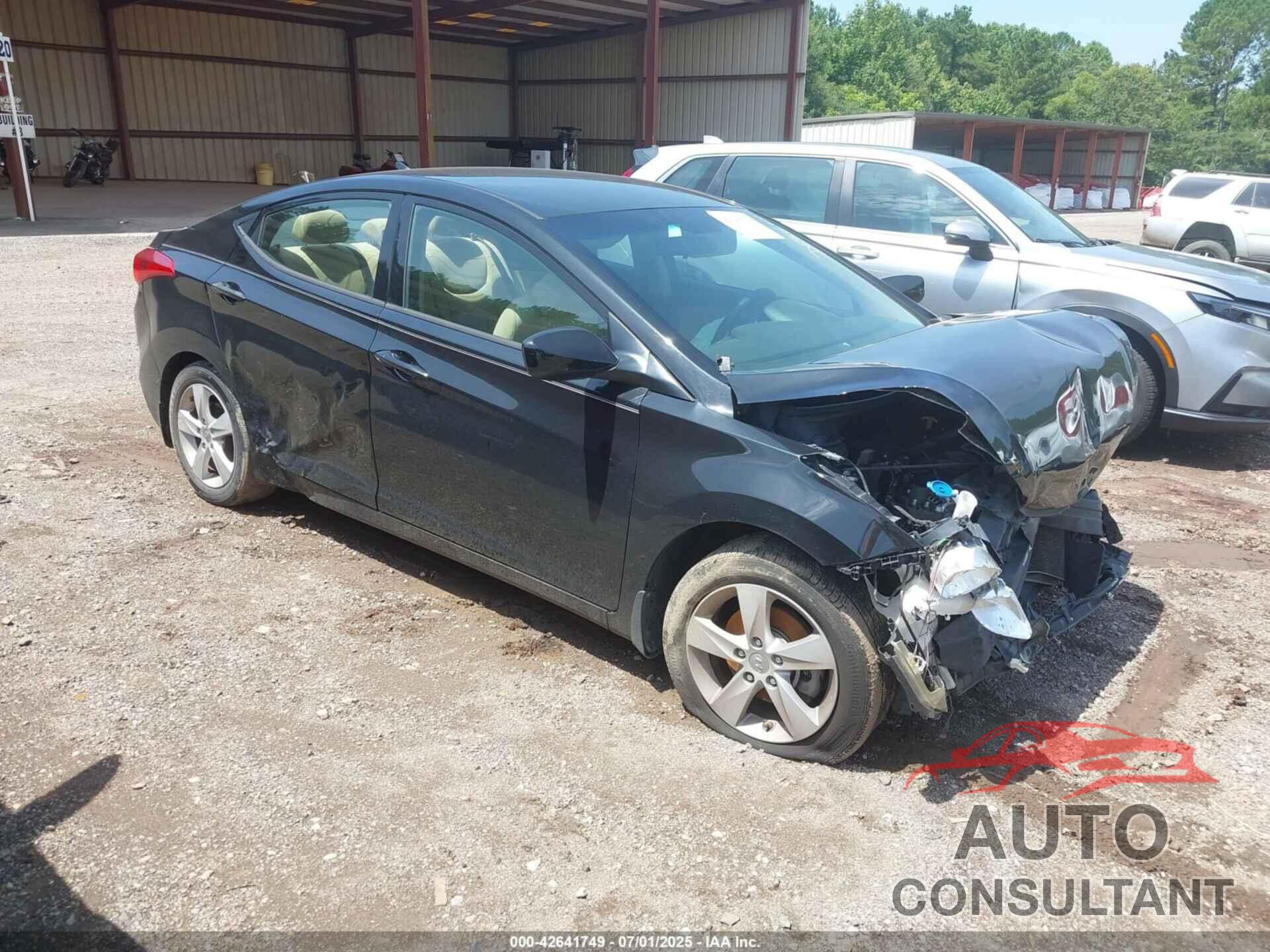 HYUNDAI ELANTRA 2013 - 5NPDH4AE6DH324784