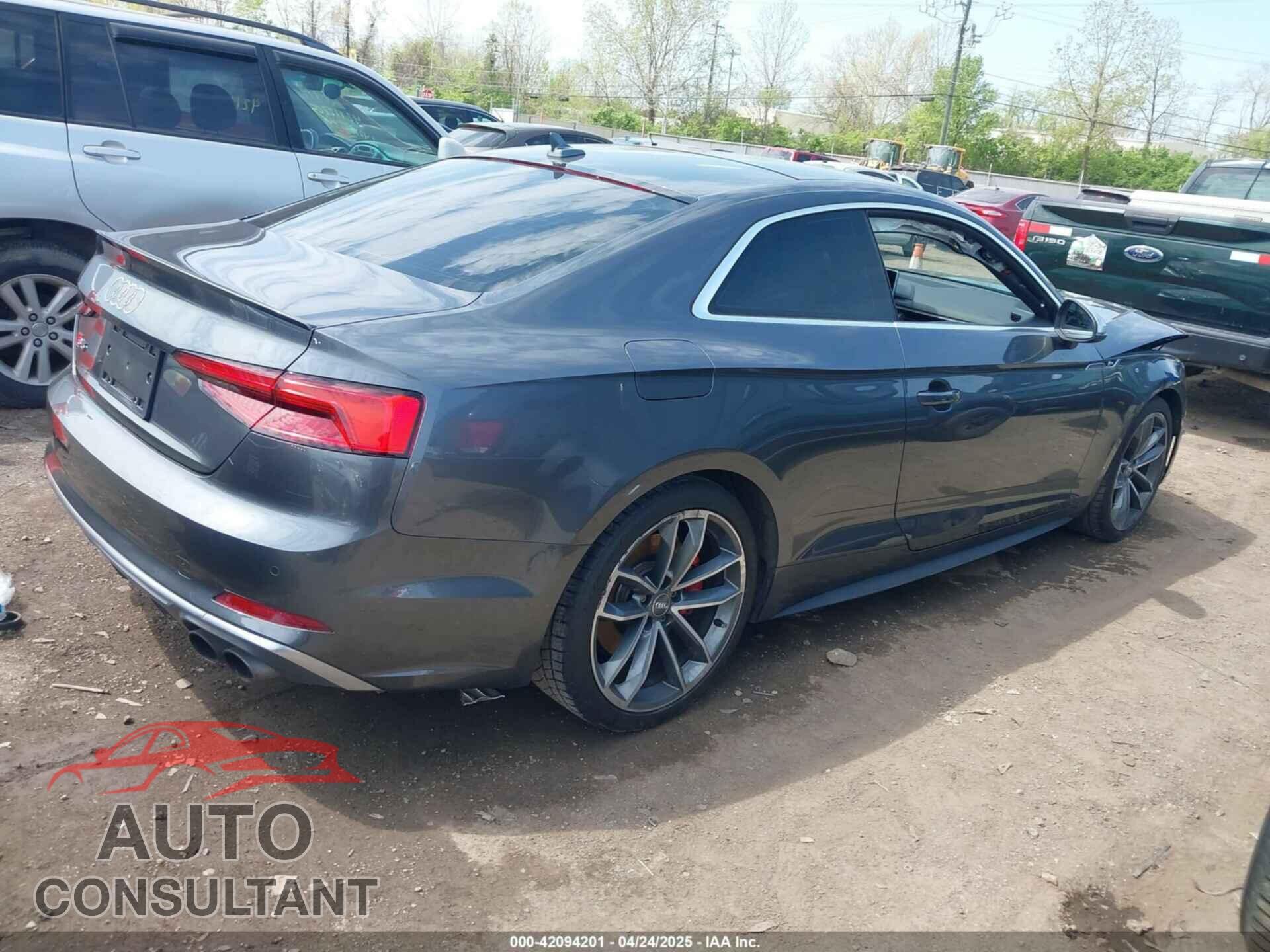 AUDI S5 2018 - WAUP4AF56JA008687