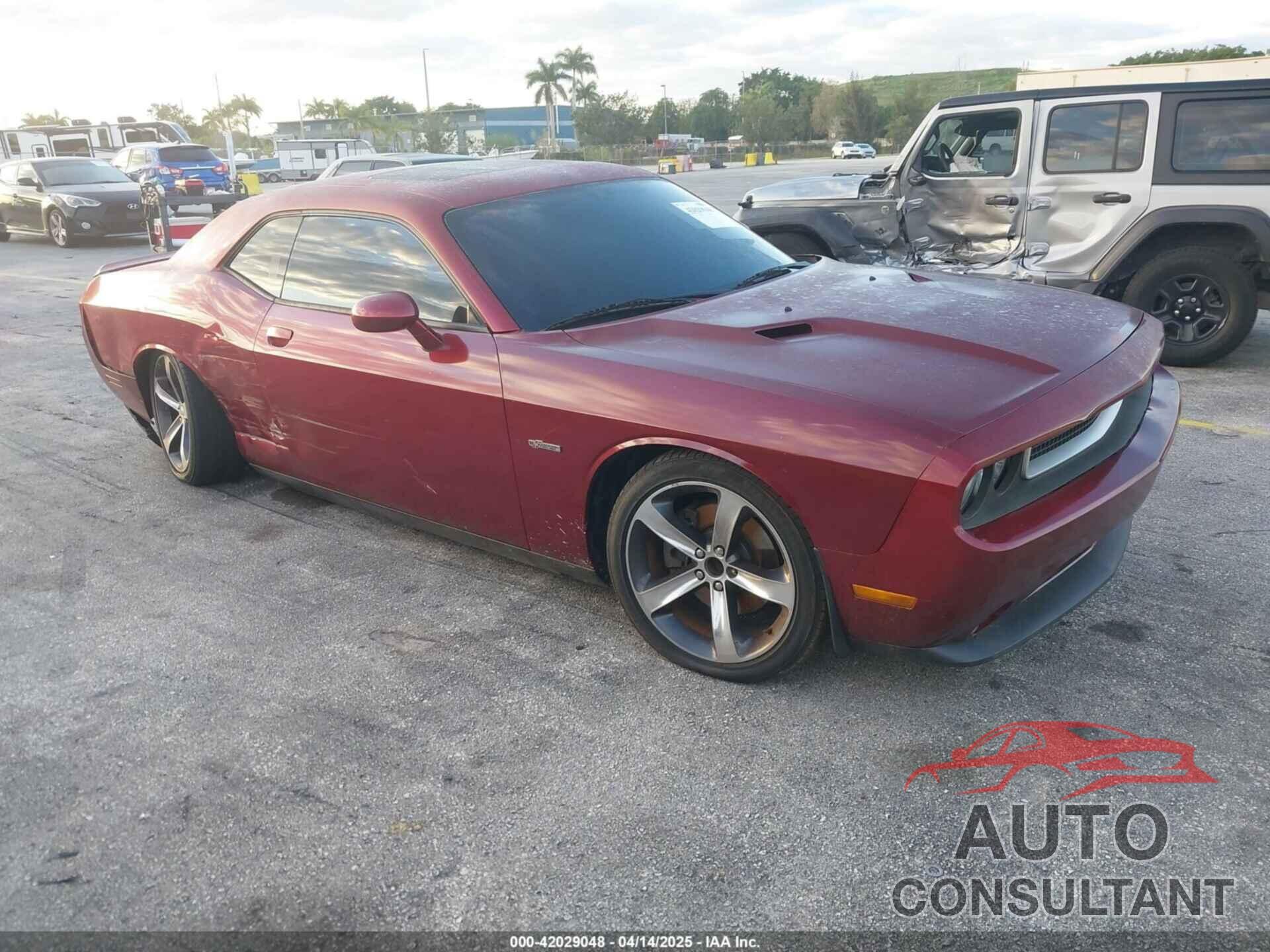 DODGE CHALLENGER 2014 - 2C3CDYAG5EH231267