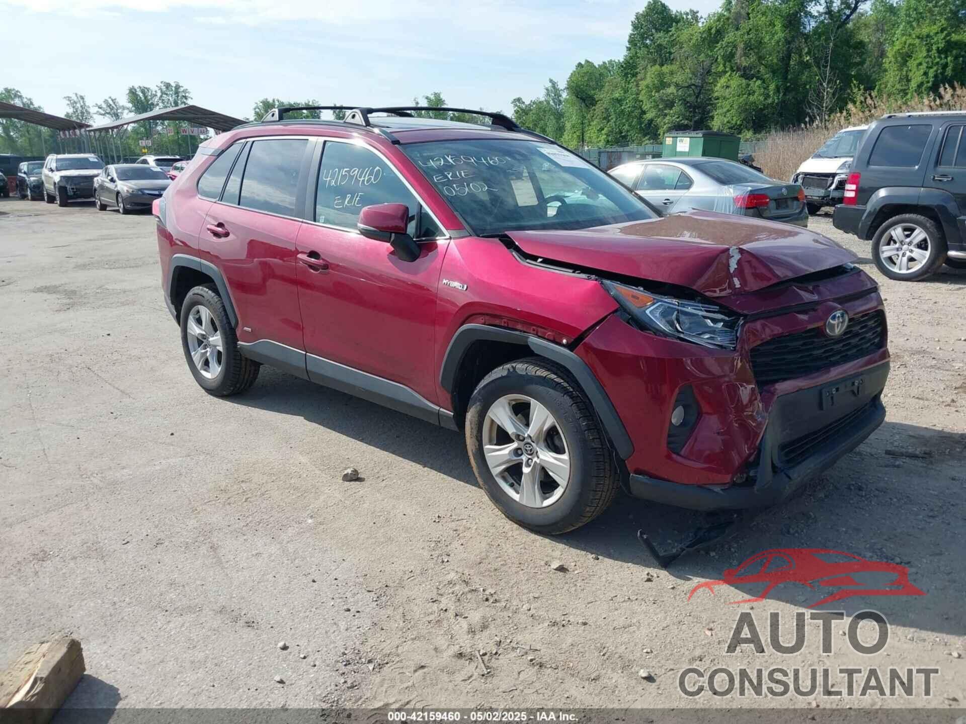 TOYOTA RAV4 HYBRID 2021 - 4T3R6RFV8MU030460