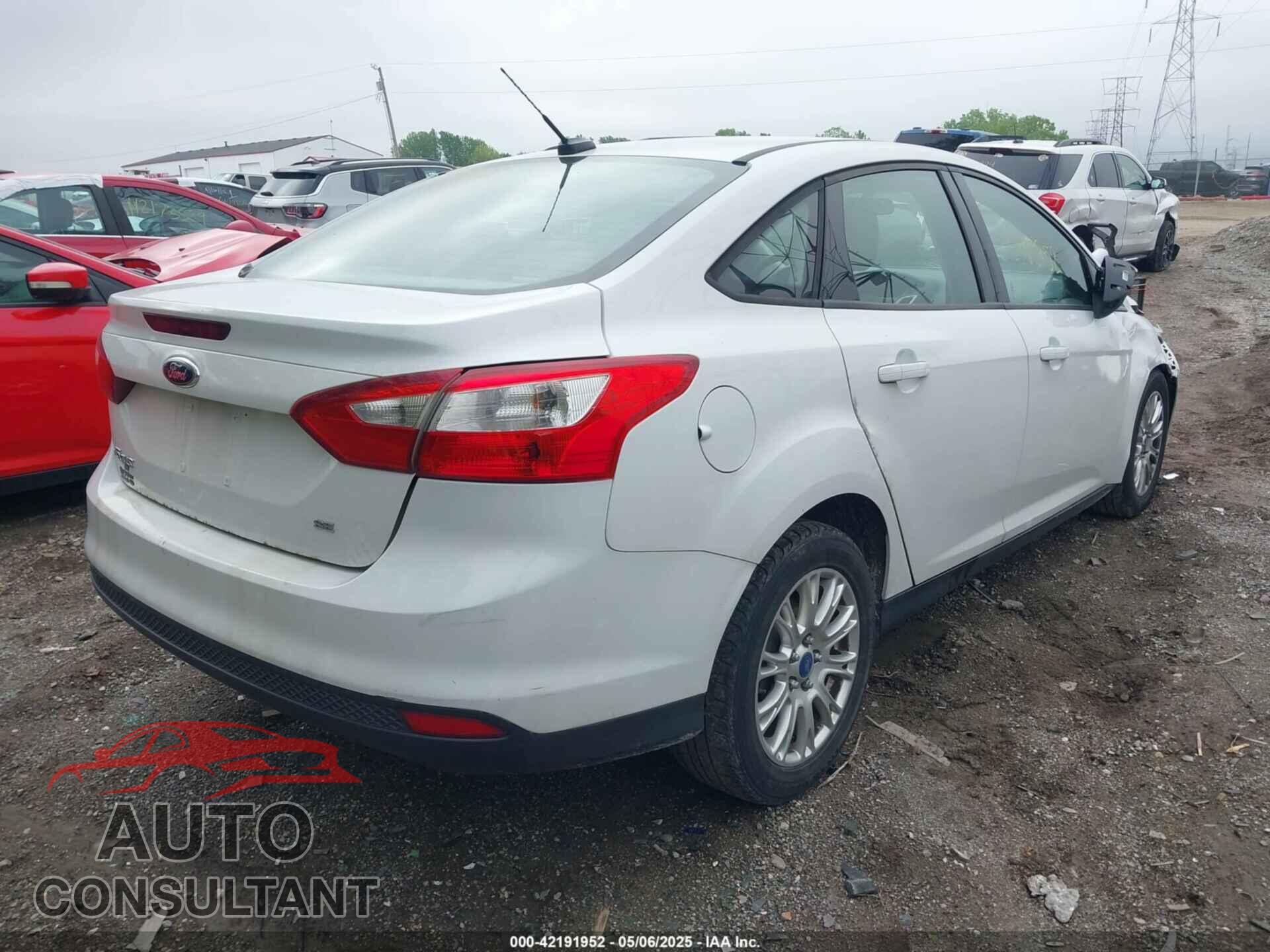 FORD FOCUS 2012 - 1FAHP3F23CL397771