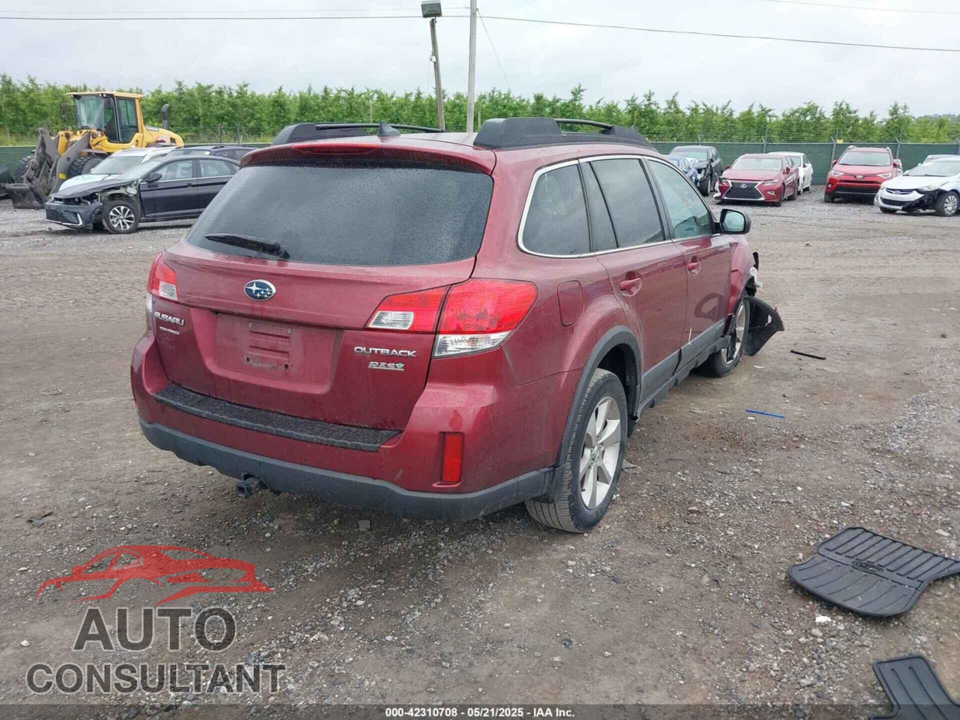 SUBARU OUTBACK 2014 - 4S4BRBLC4E3208321