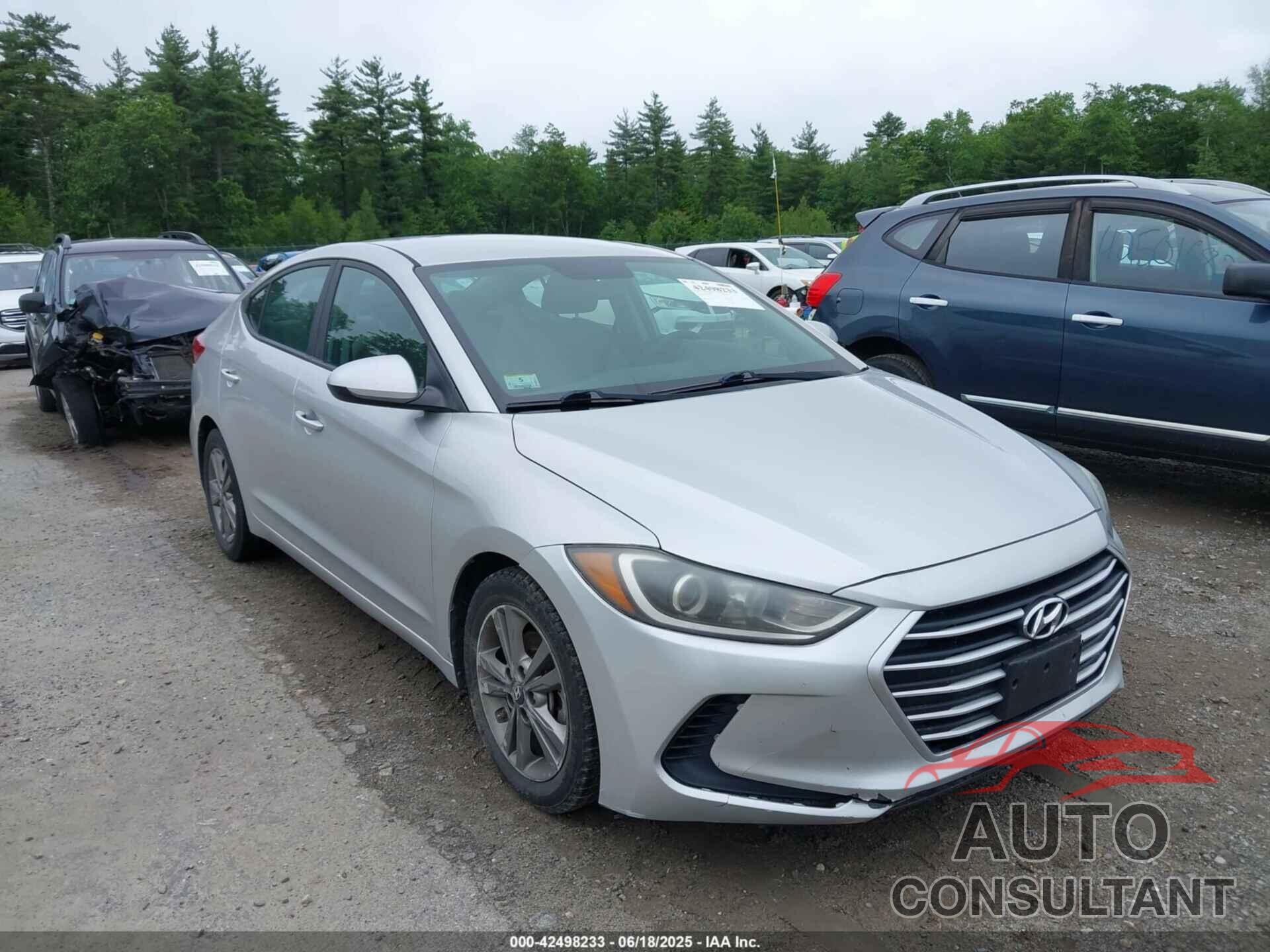 HYUNDAI ELANTRA 2017 - 5NPD84LF3HH133156