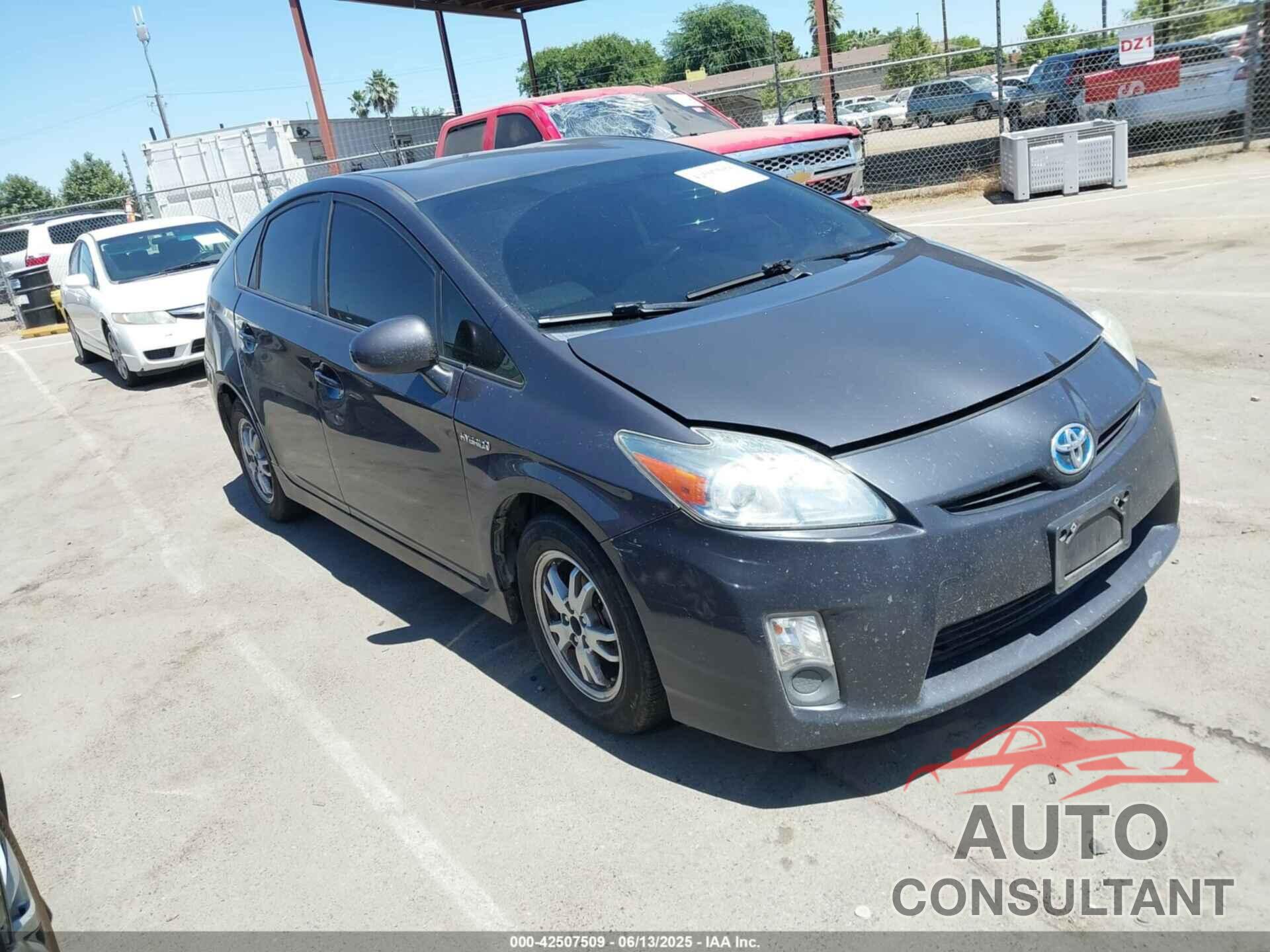 TOYOTA PRIUS 2010 - JTDKN3DU8A1102635