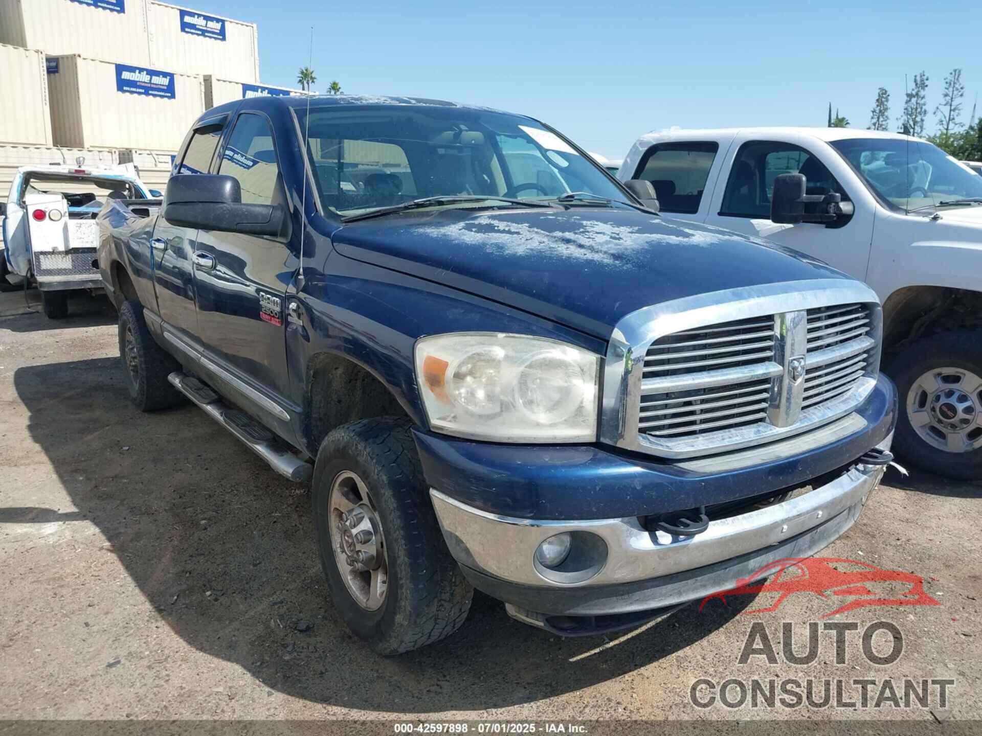 DODGE RAM 2500 2009 - 3D7KS28L29G539246