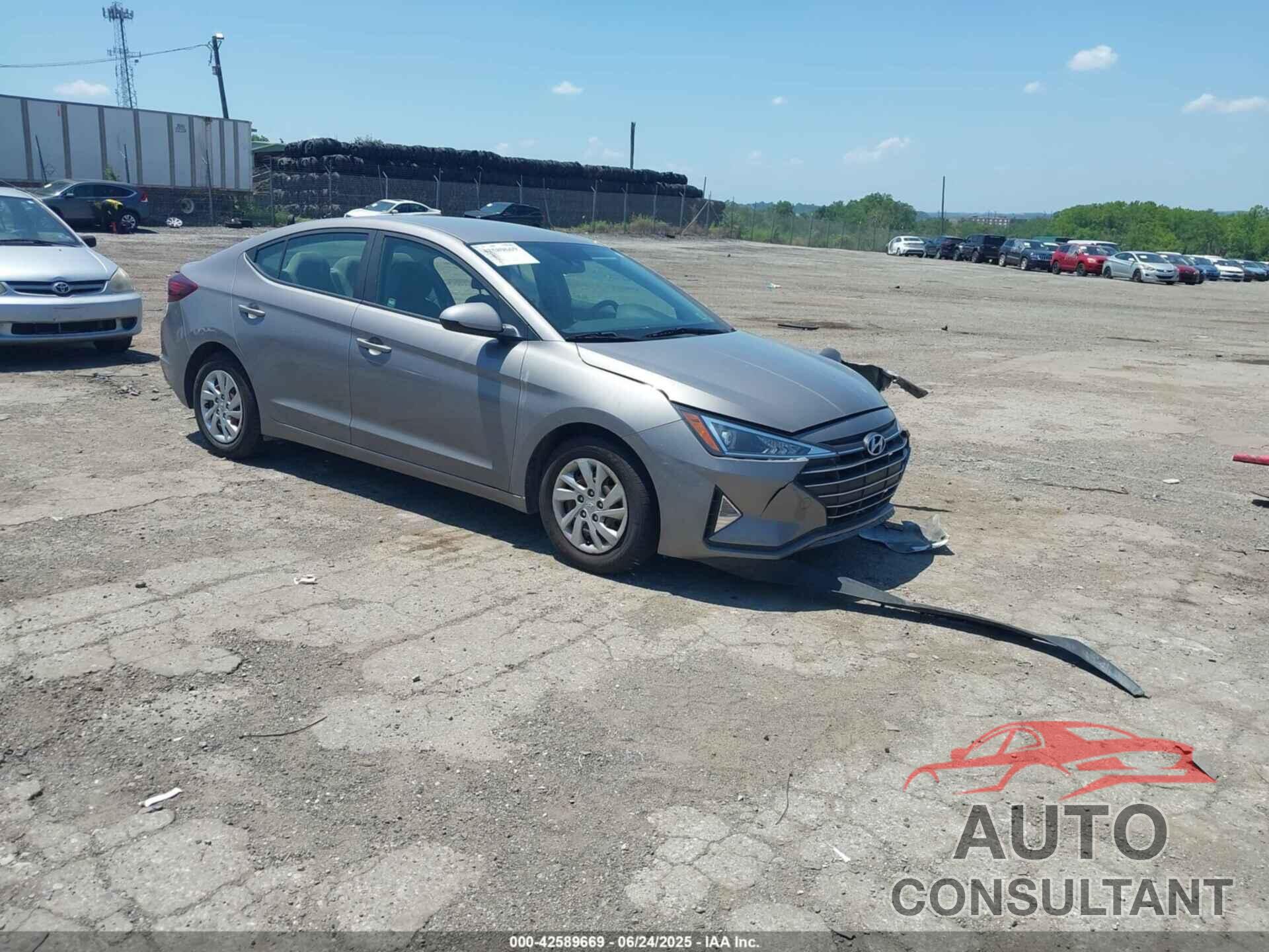 HYUNDAI ELANTRA 2020 - KMHD74LF3LU924817