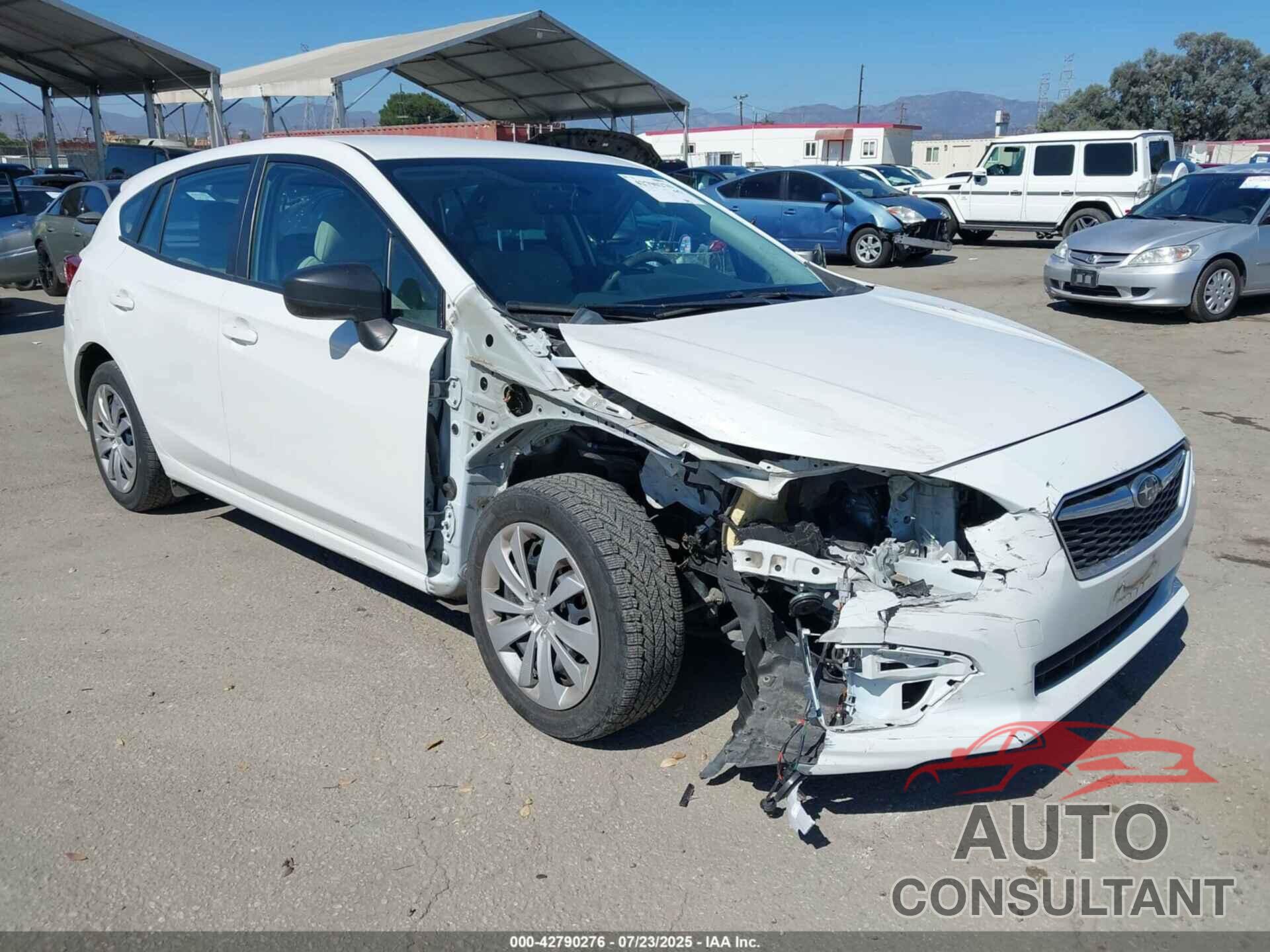 SUBARU IMPREZA 2019 - 4S3GTAA64K3726251
