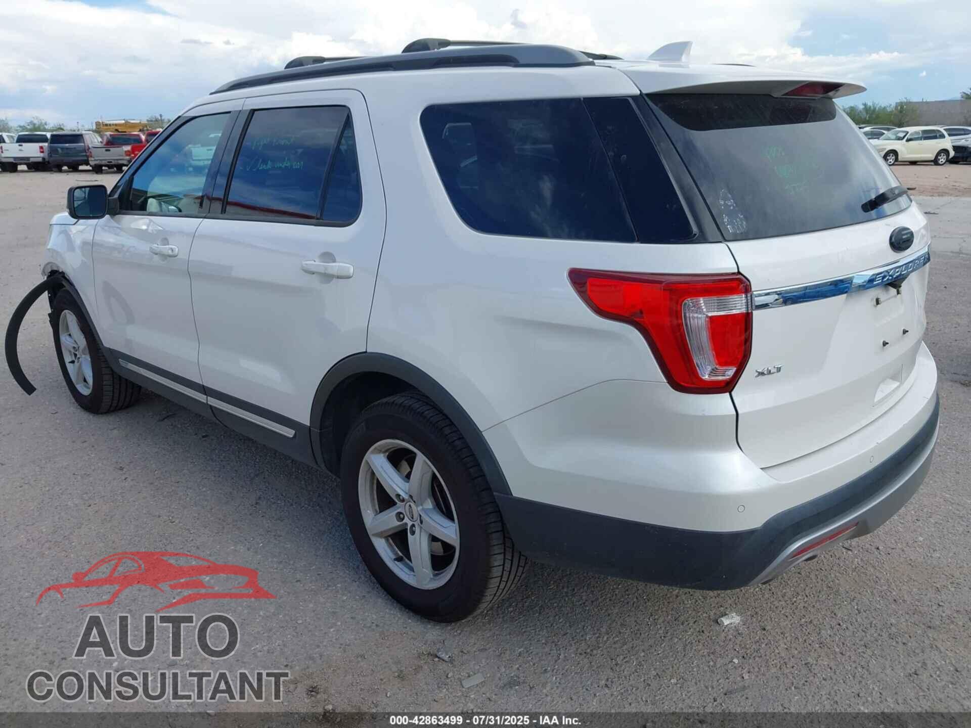 FORD EXPLORER 2017 - 1FM5K8D87HGC65446