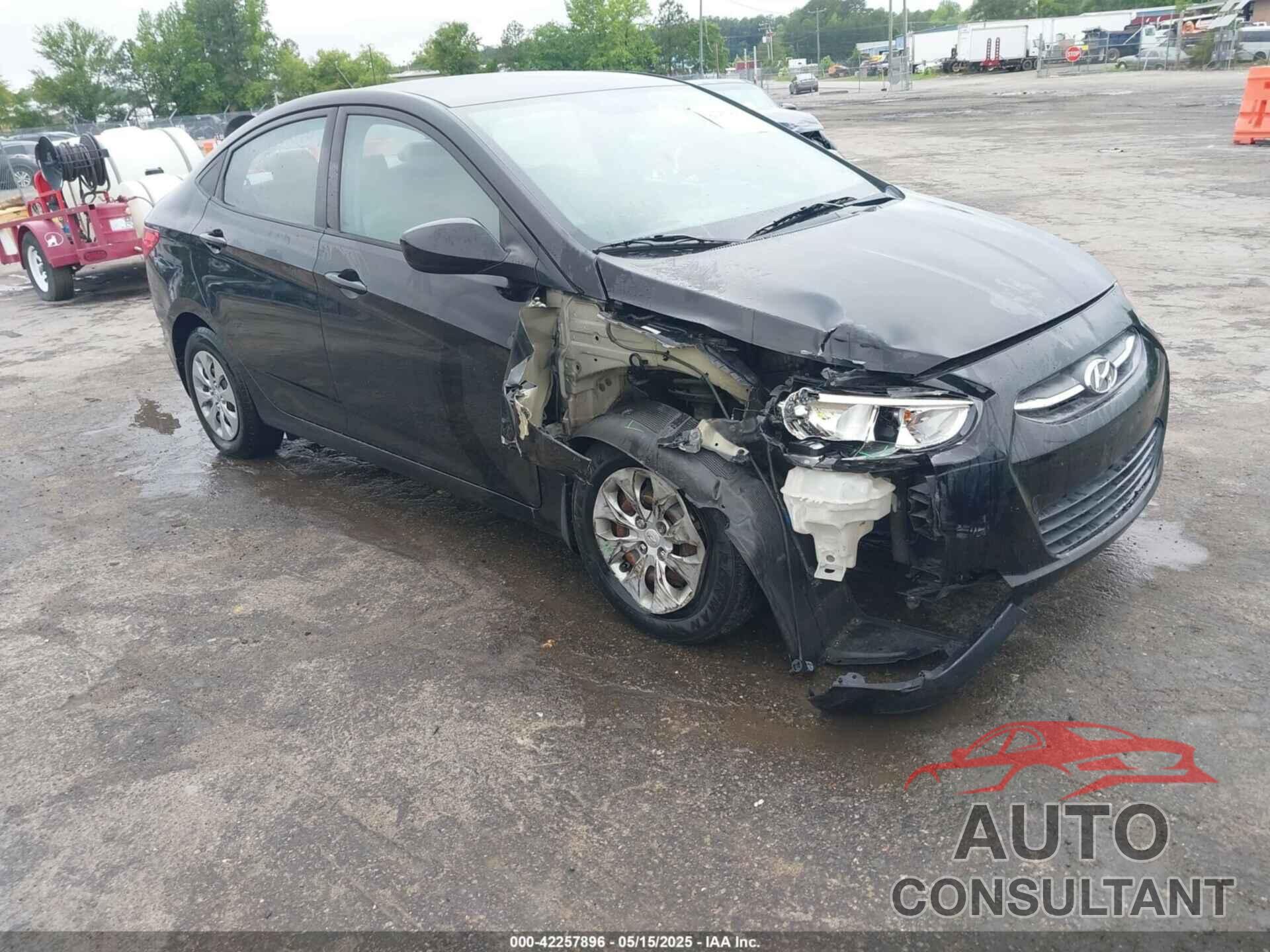 HYUNDAI ACCENT 2016 - KMHCT4AE3GU109752