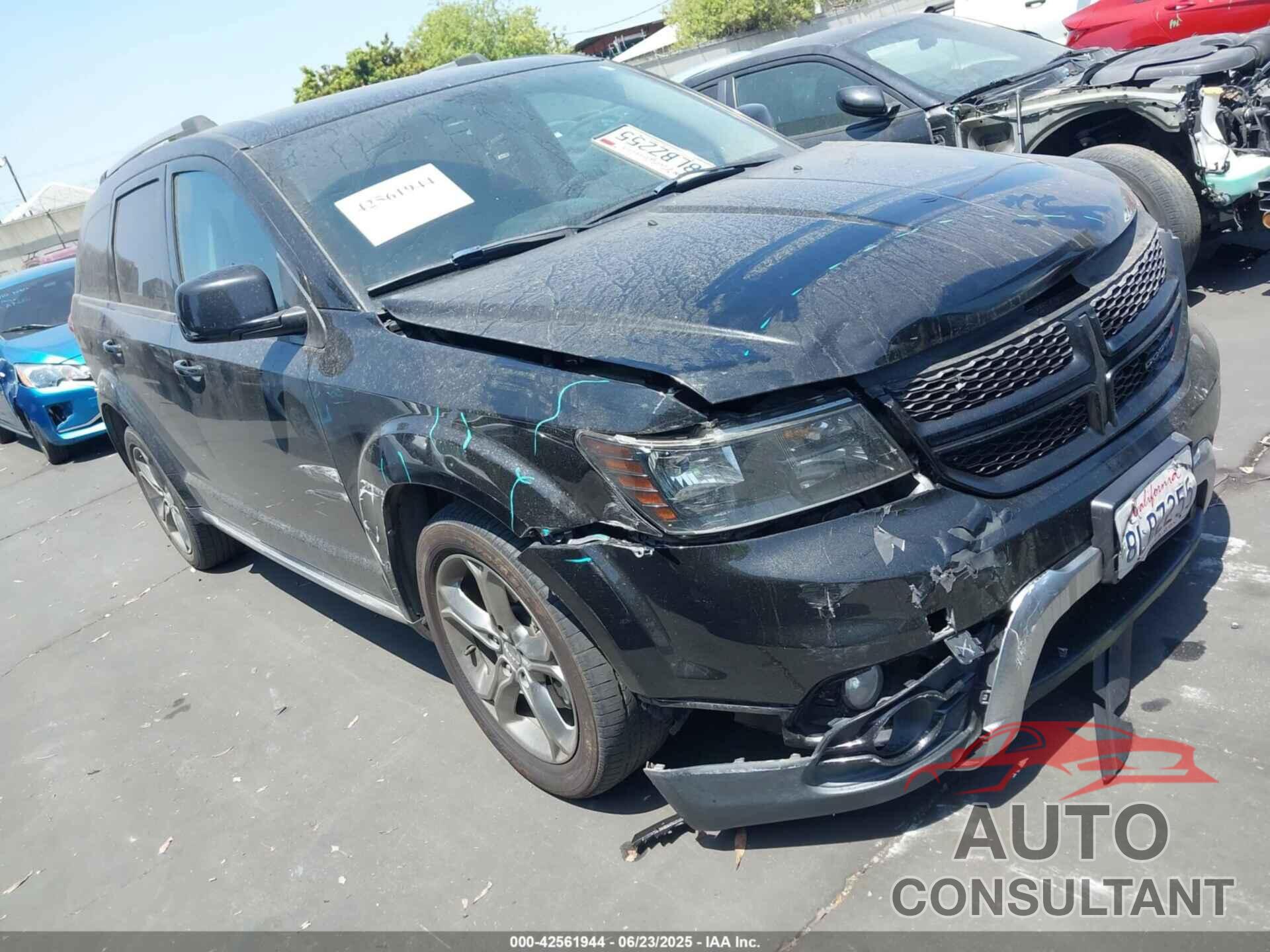 DODGE JOURNEY 2017 - 3C4PDCGG9HT576434