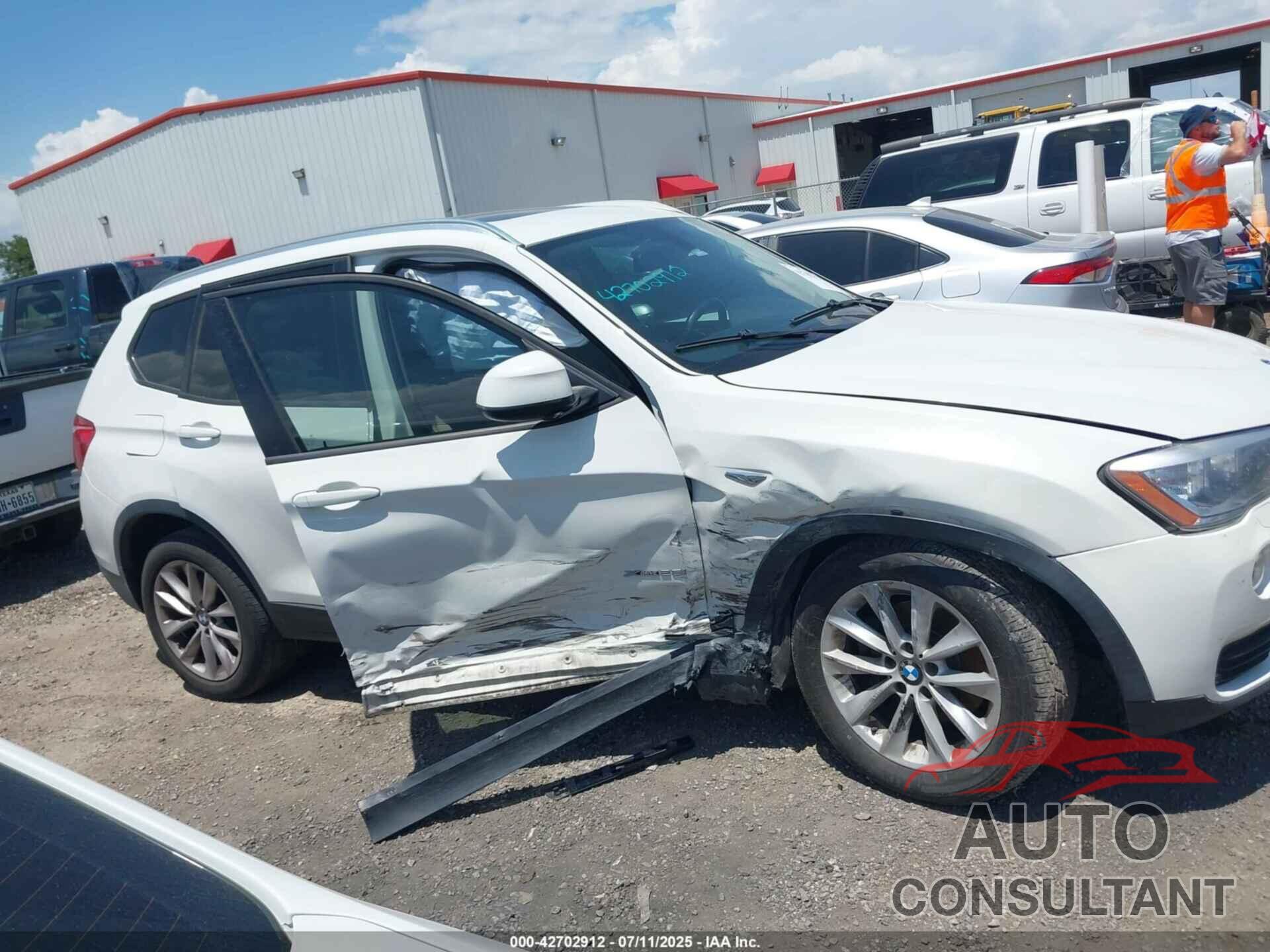 BMW X3 2015 - 5UXWX9C50F0D45458