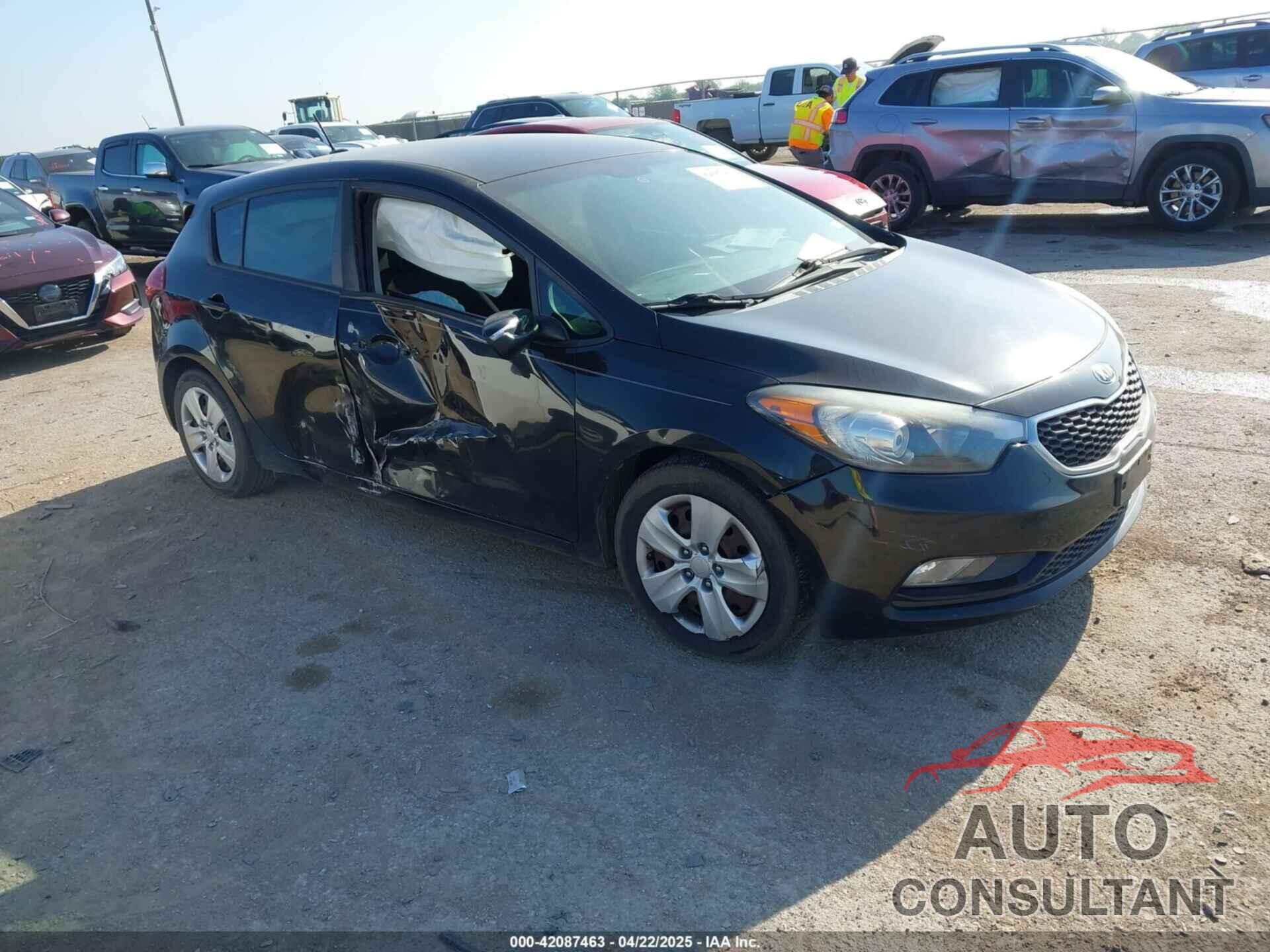 KIA FORTE 2016 - KNAFK5A8XG5572547