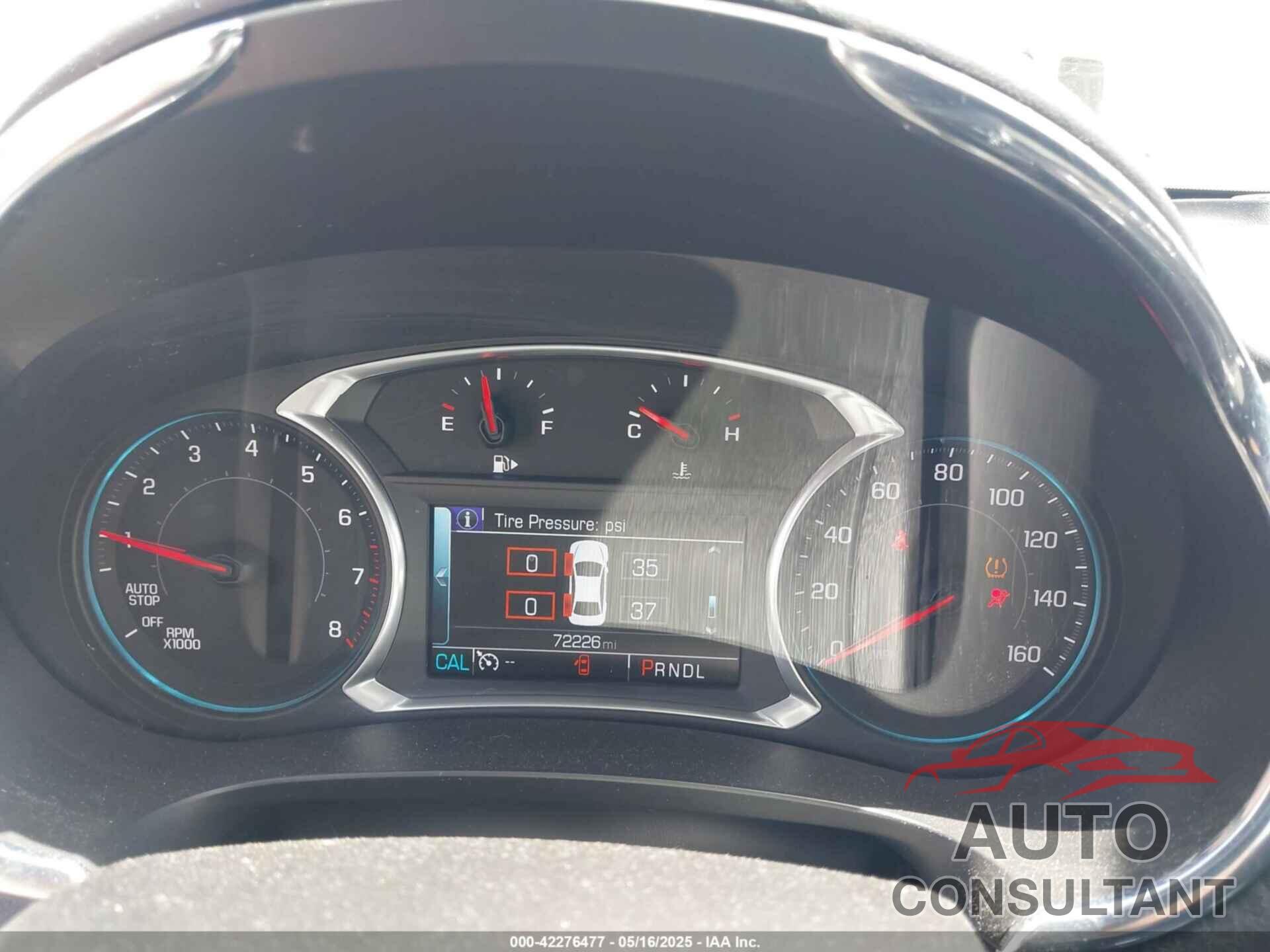 CHEVROLET MALIBU 2017 - 1G1ZE5STXHF197046