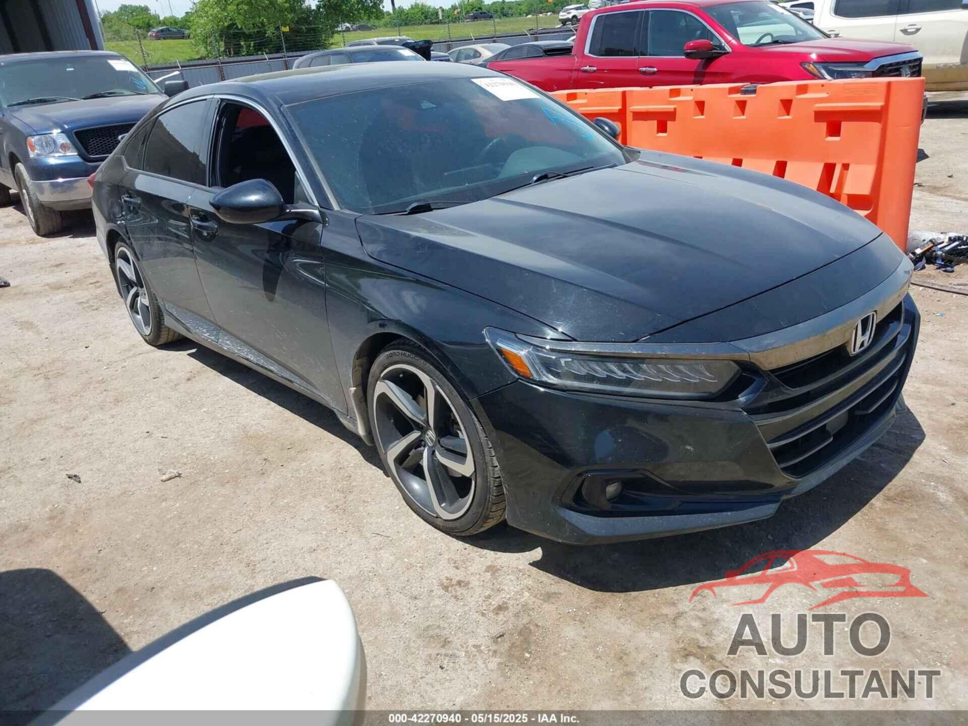 HONDA ACCORD 2021 - 1HGCV1F34MA097369