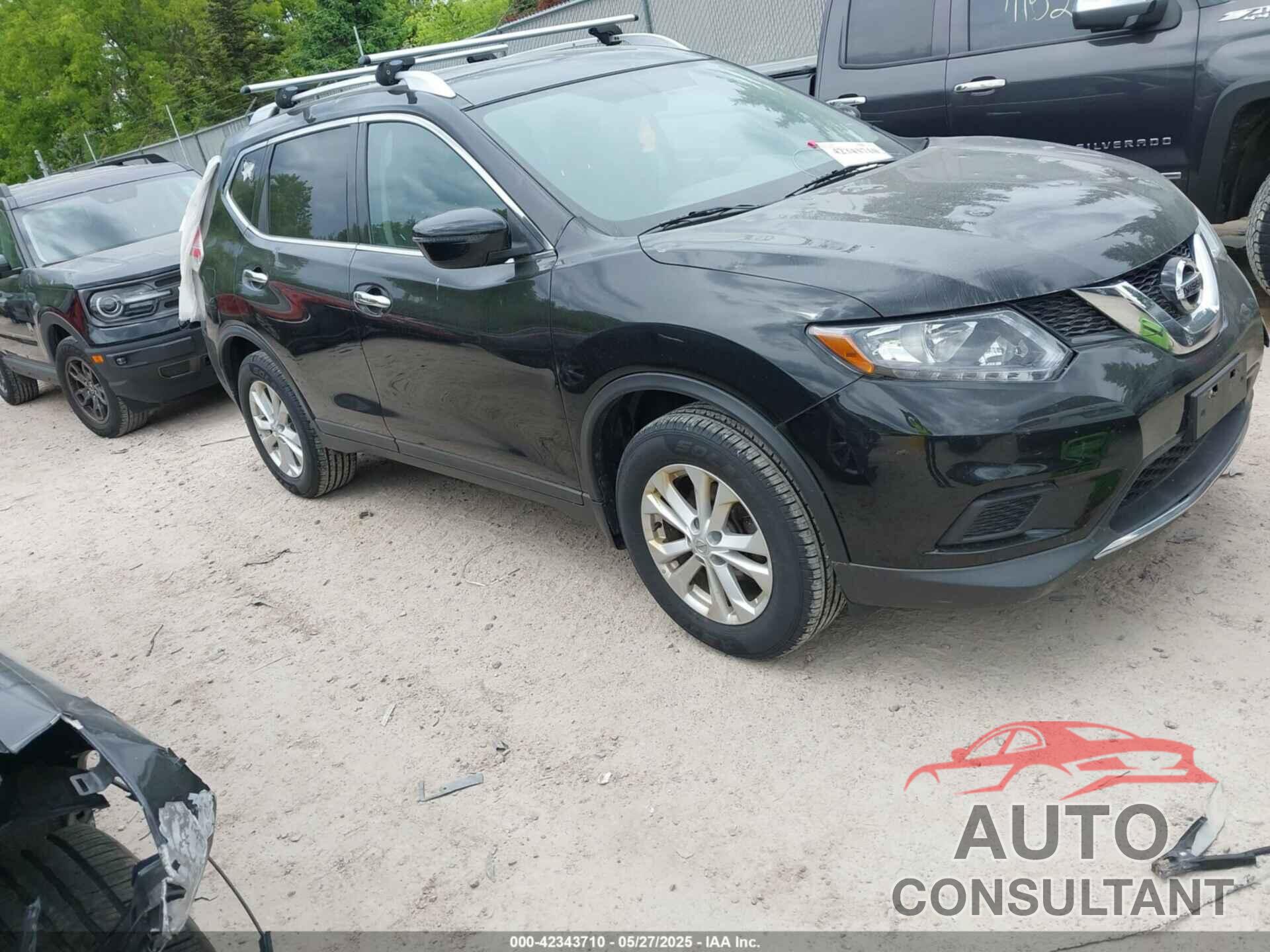 NISSAN ROGUE 2016 - KNMAT2MV9GP696128