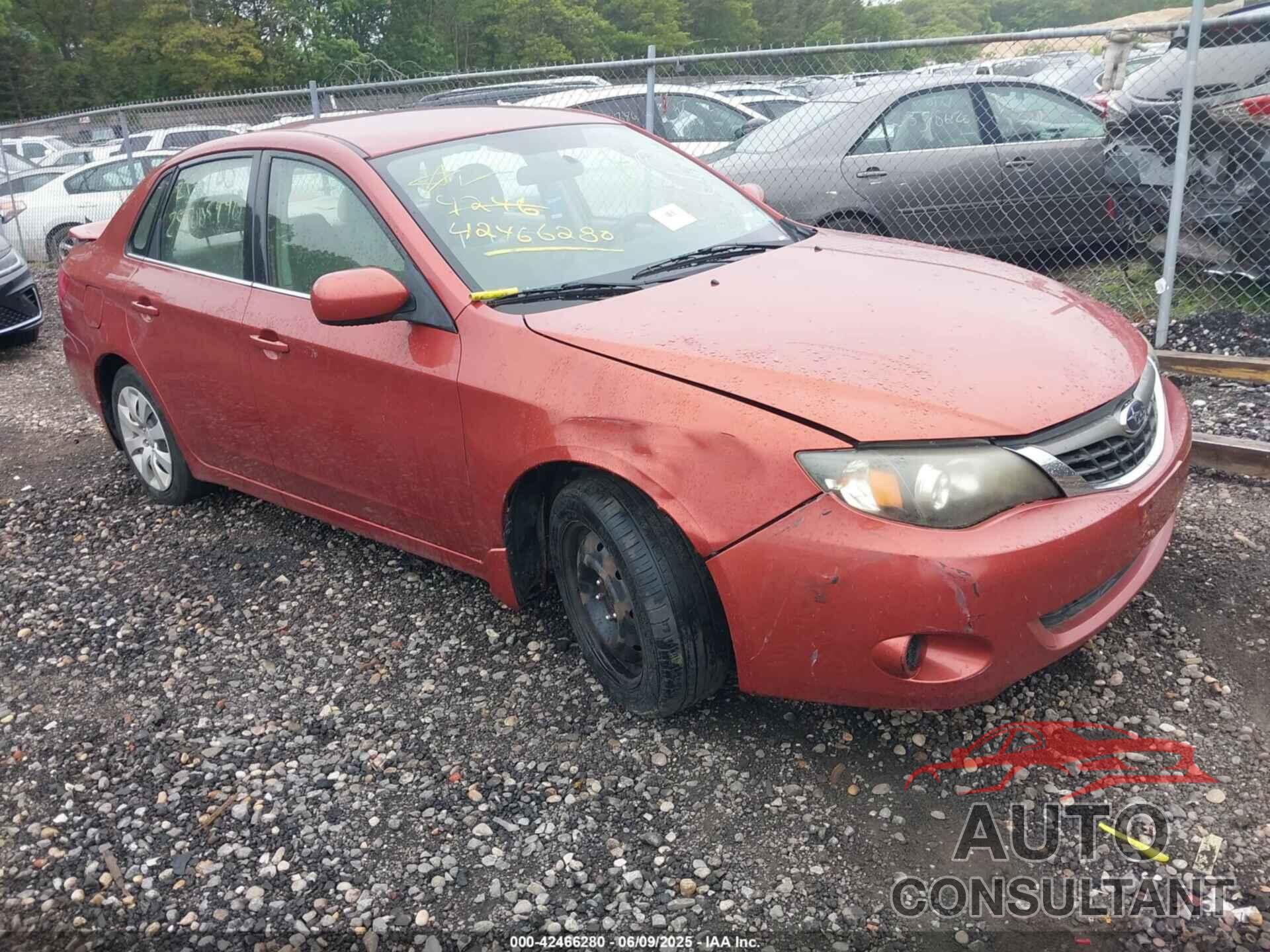 SUBARU IMPREZA 2009 - JF1GE61609H517700