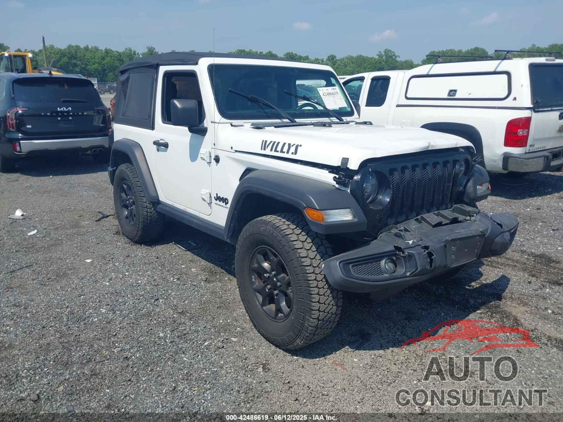 JEEP WRANGLER 2021 - 1C4HJXAG2MW626186