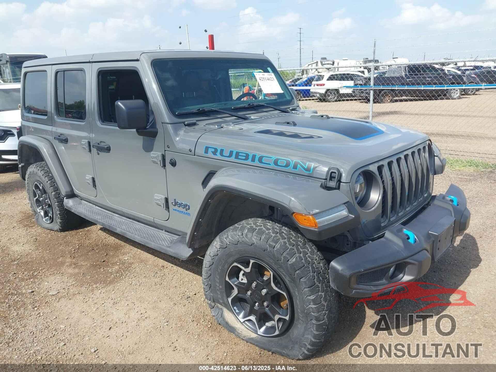 JEEP WRANGLER 4XE 2021 - 1C4JJXR67MW716463
