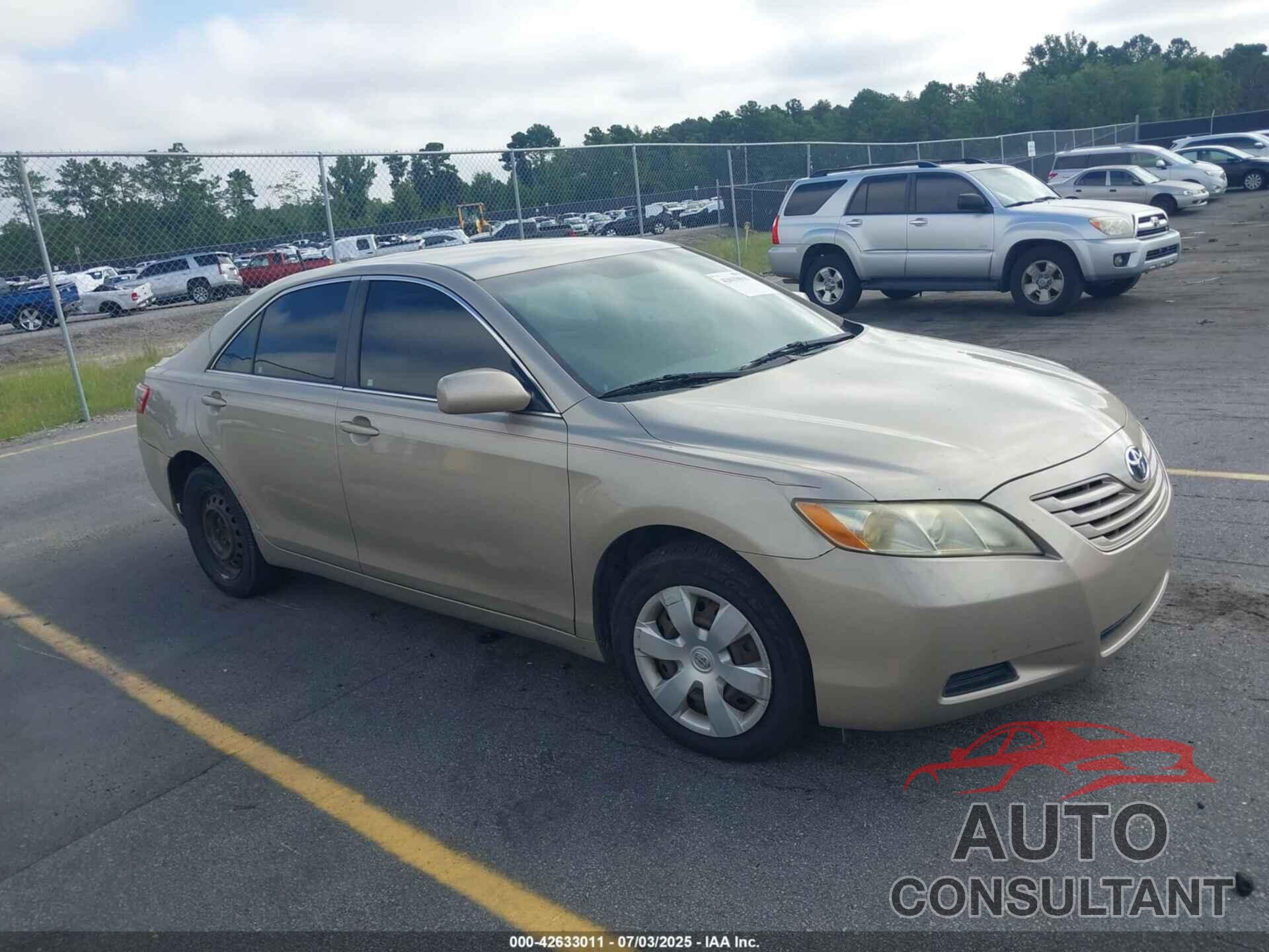TOYOTA CAMRY 2009 - 4T1BE46K89U277300