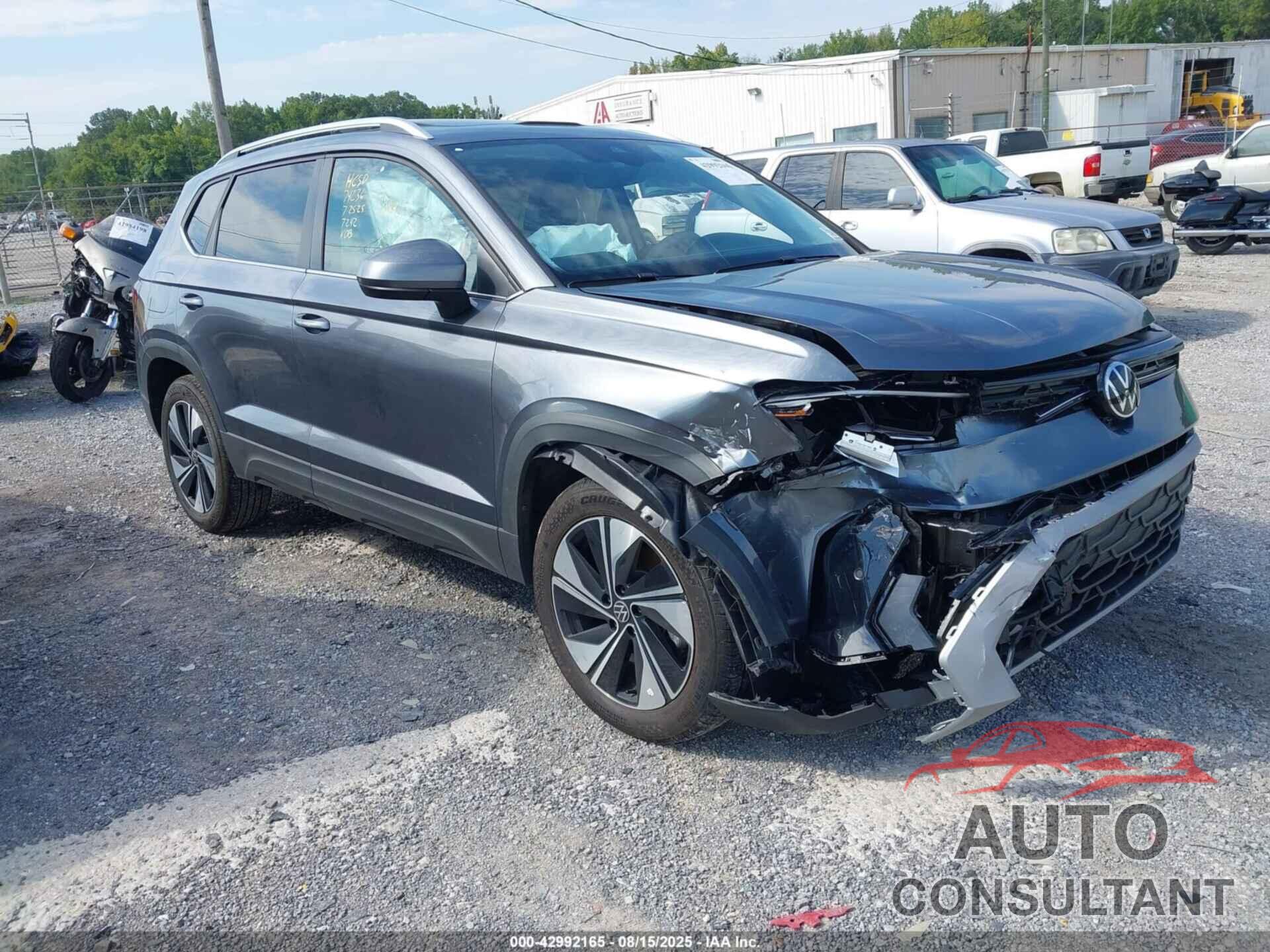 VOLKSWAGEN TAOS 2025 - 3VVVC7B21SM037242