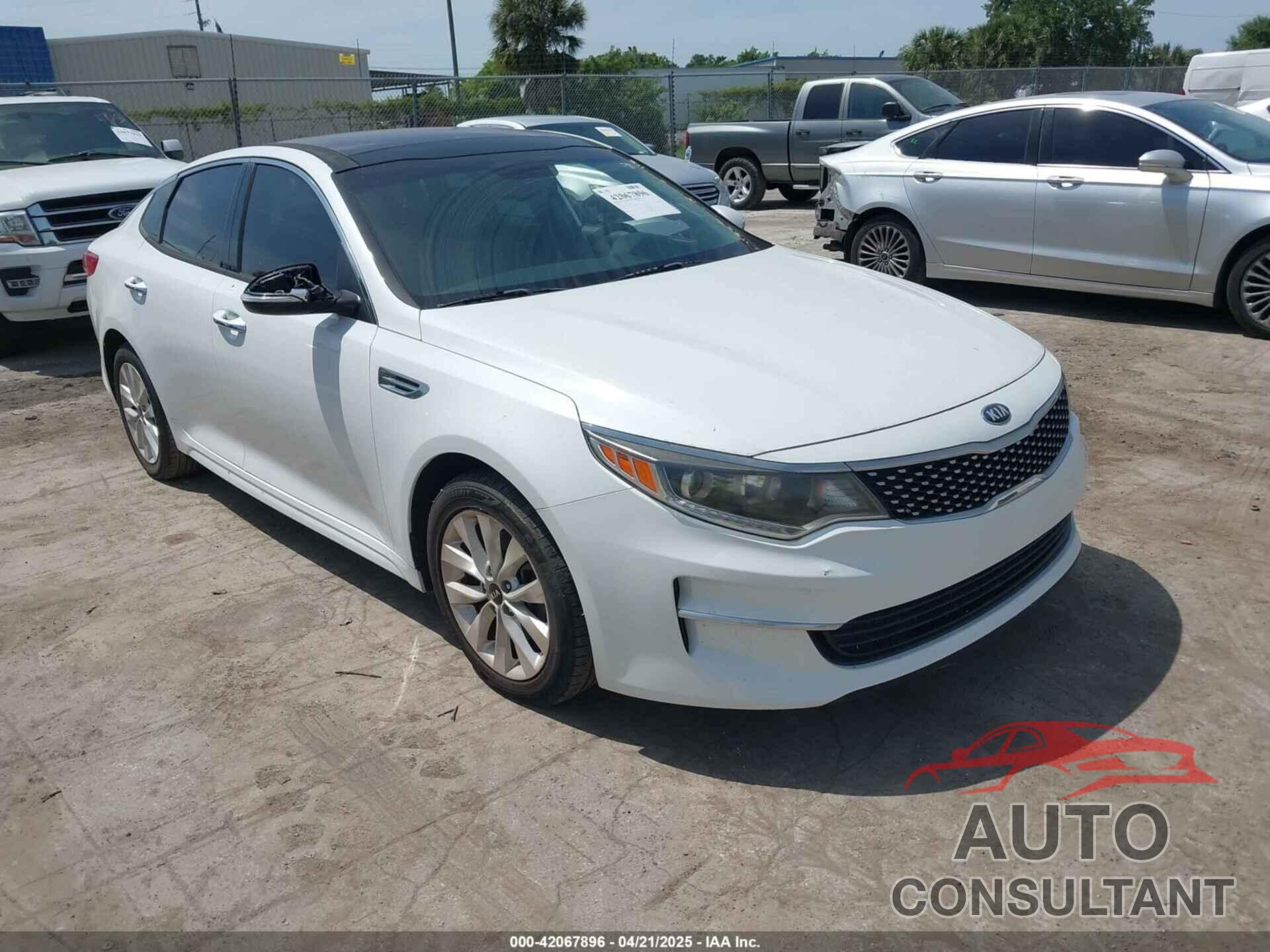 KIA OPTIMA 2018 - 5XXGU4L35JG222534