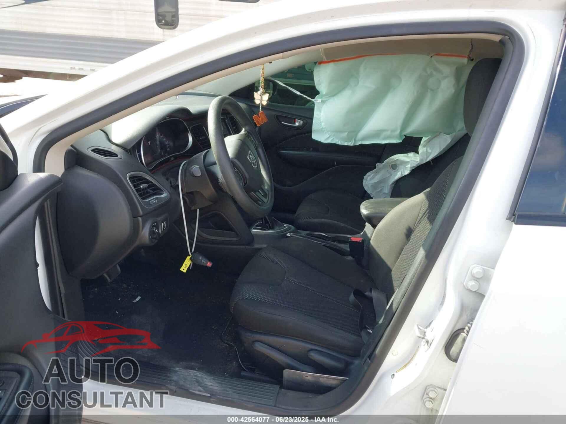 DODGE DART 2016 - 1C3CDFAA8GD608075