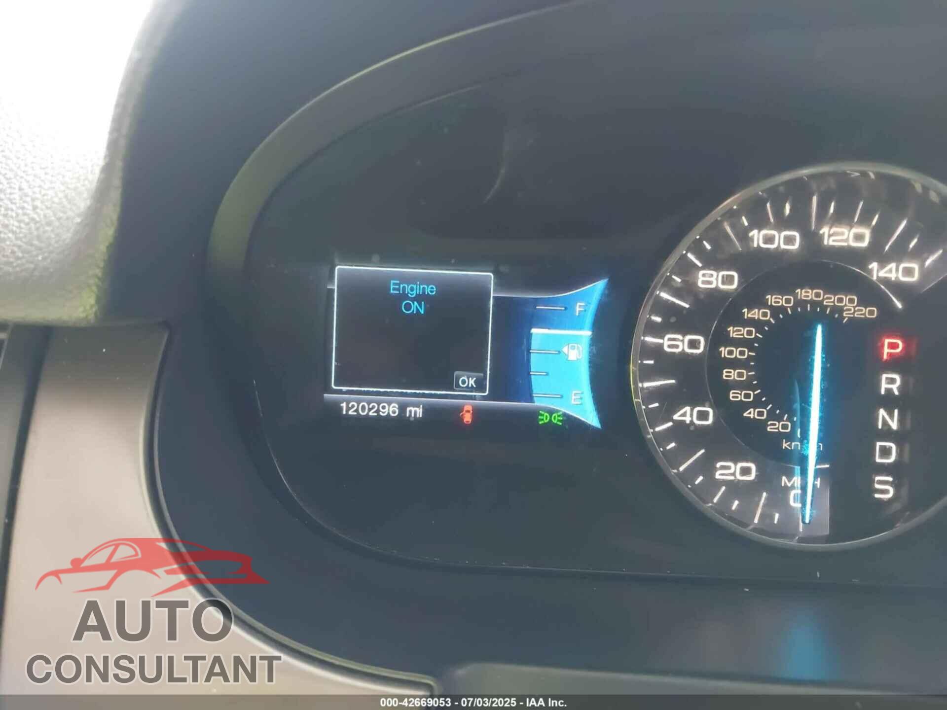 FORD EDGE 2013 - 2FMDK3AK1DBC80508