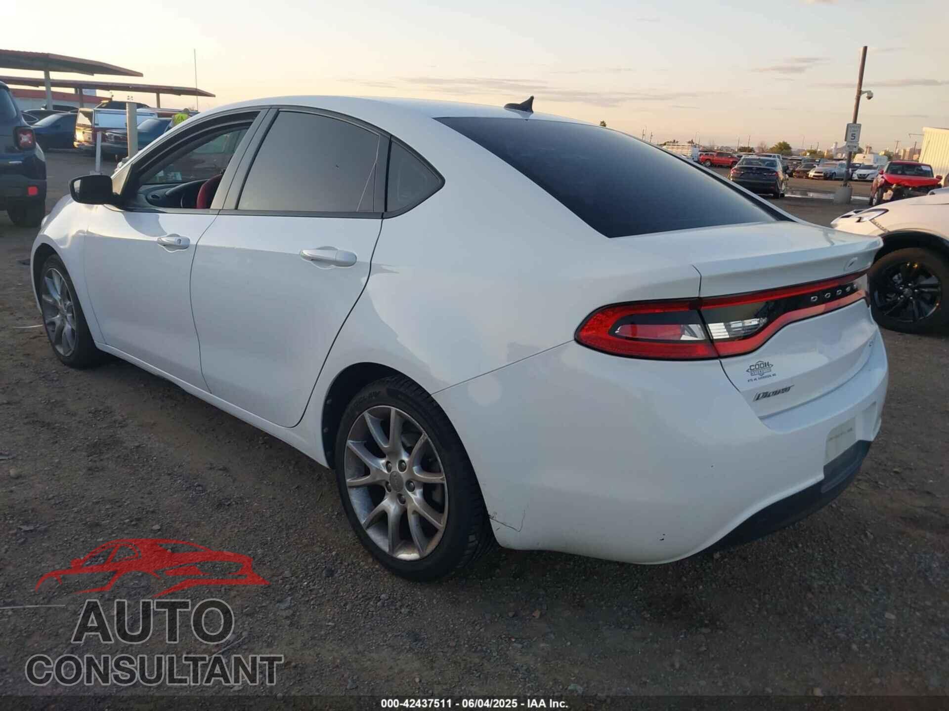 DODGE DART 2013 - 1C3CDFBAXDD199037