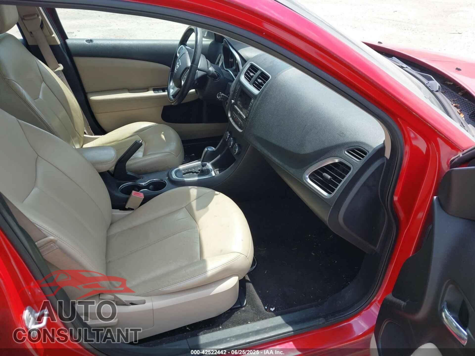 DODGE AVENGER 2011 - 1B3BD2FG9BN564220