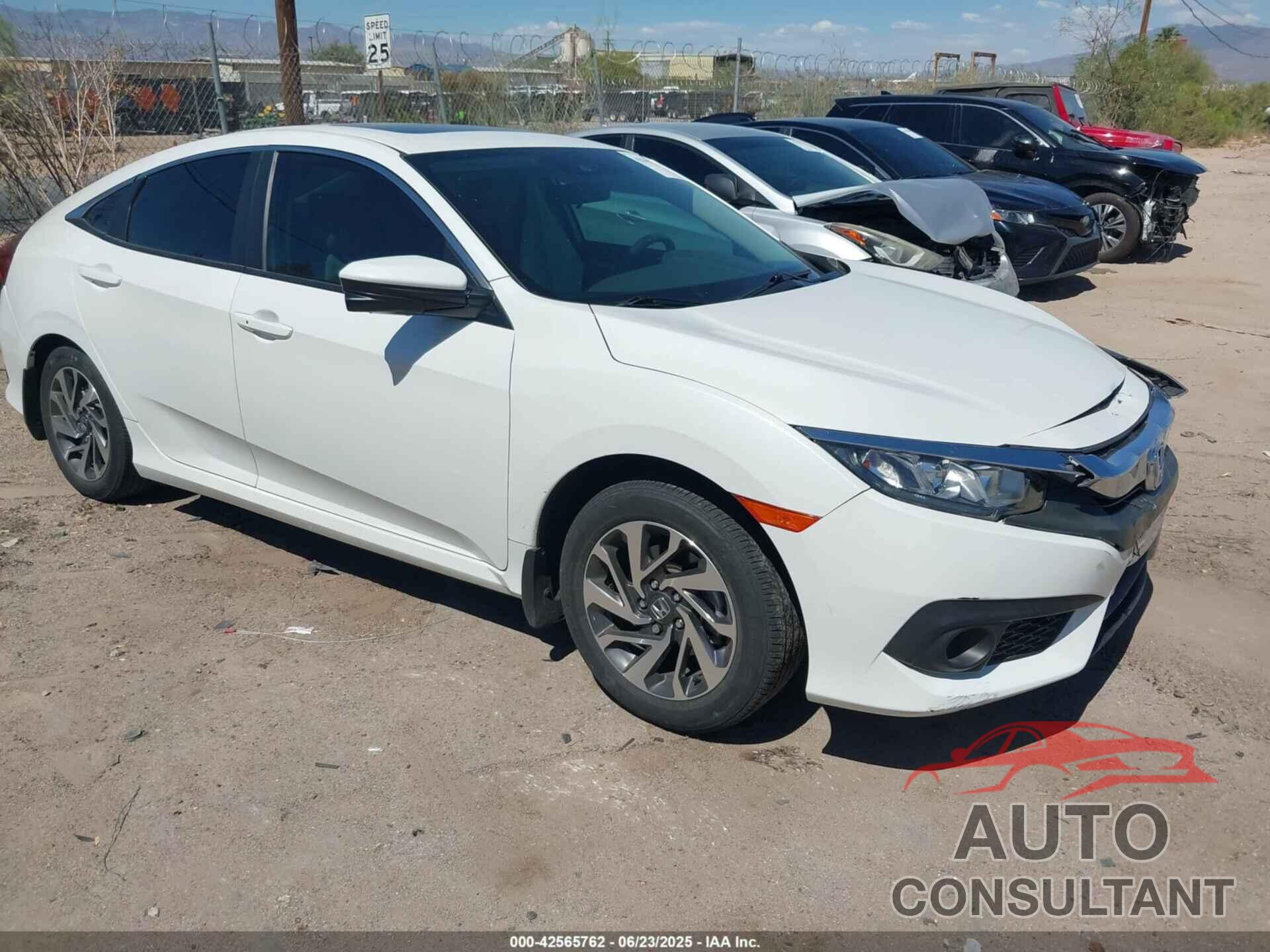 HONDA CIVIC 2016 - 19XFC2F82GE001632