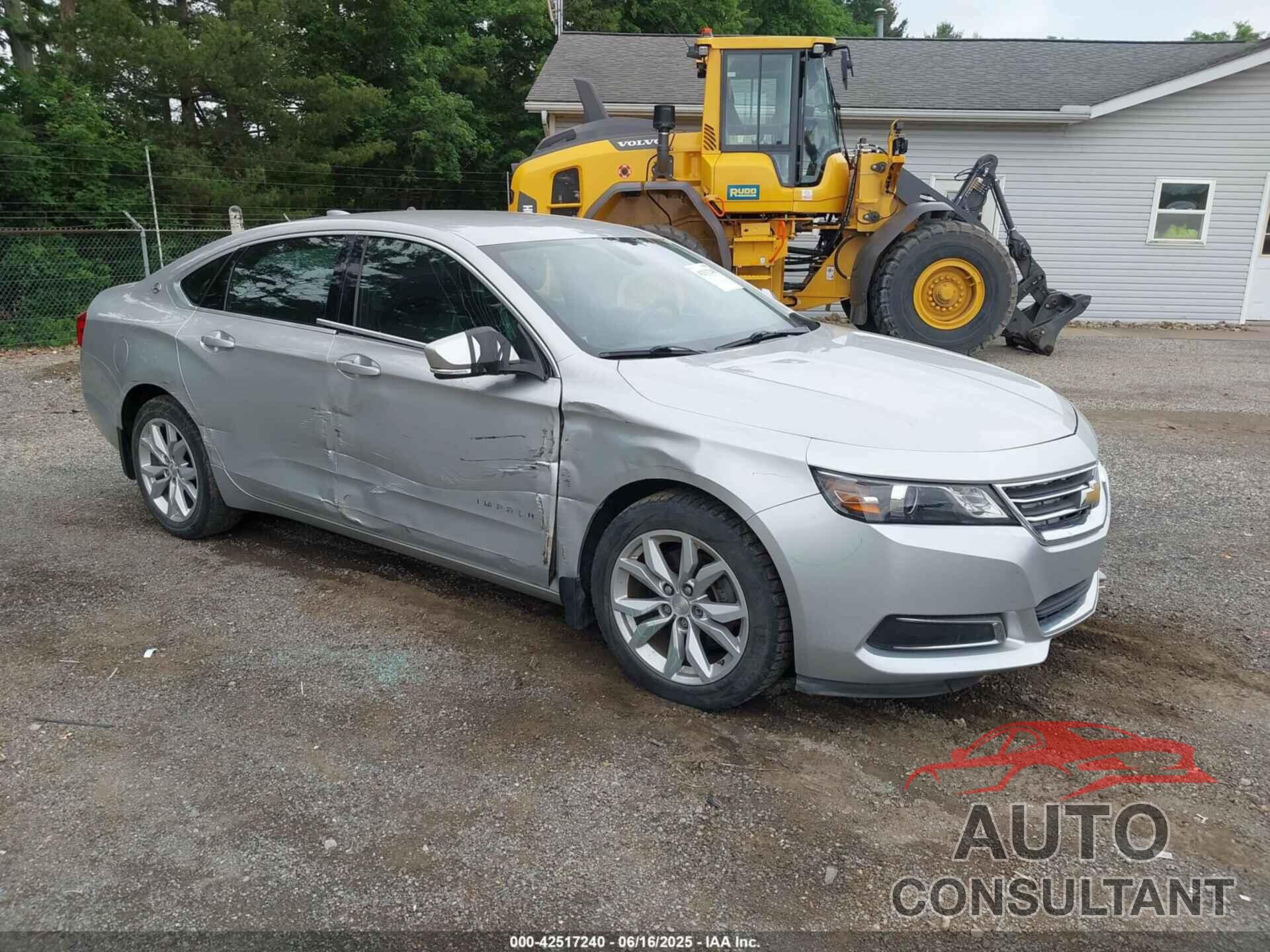 CHEVROLET IMPALA 2016 - 2G1105SA8G9143312