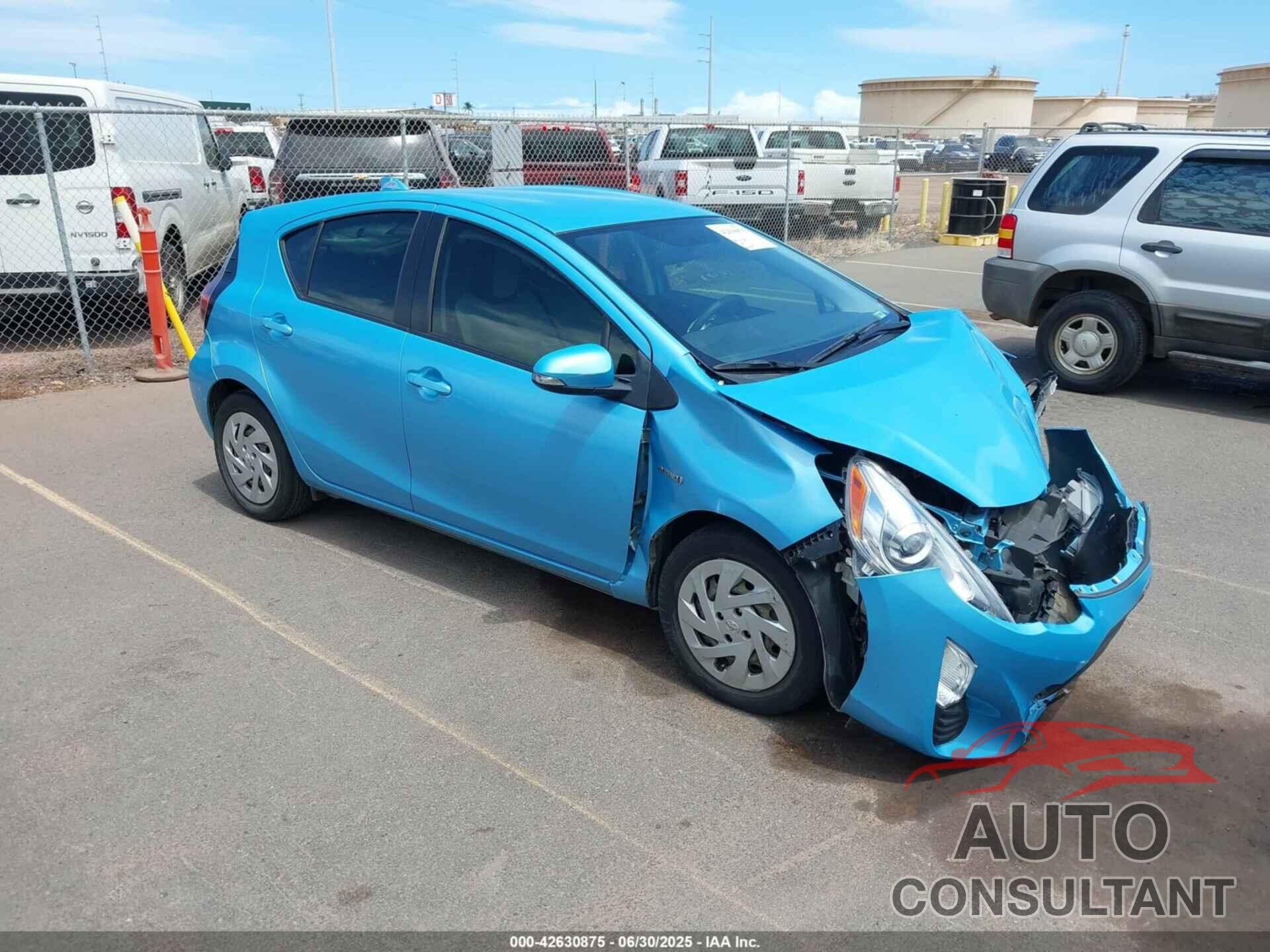 TOYOTA PRIUS C 2016 - JTDKDTB32G1133482