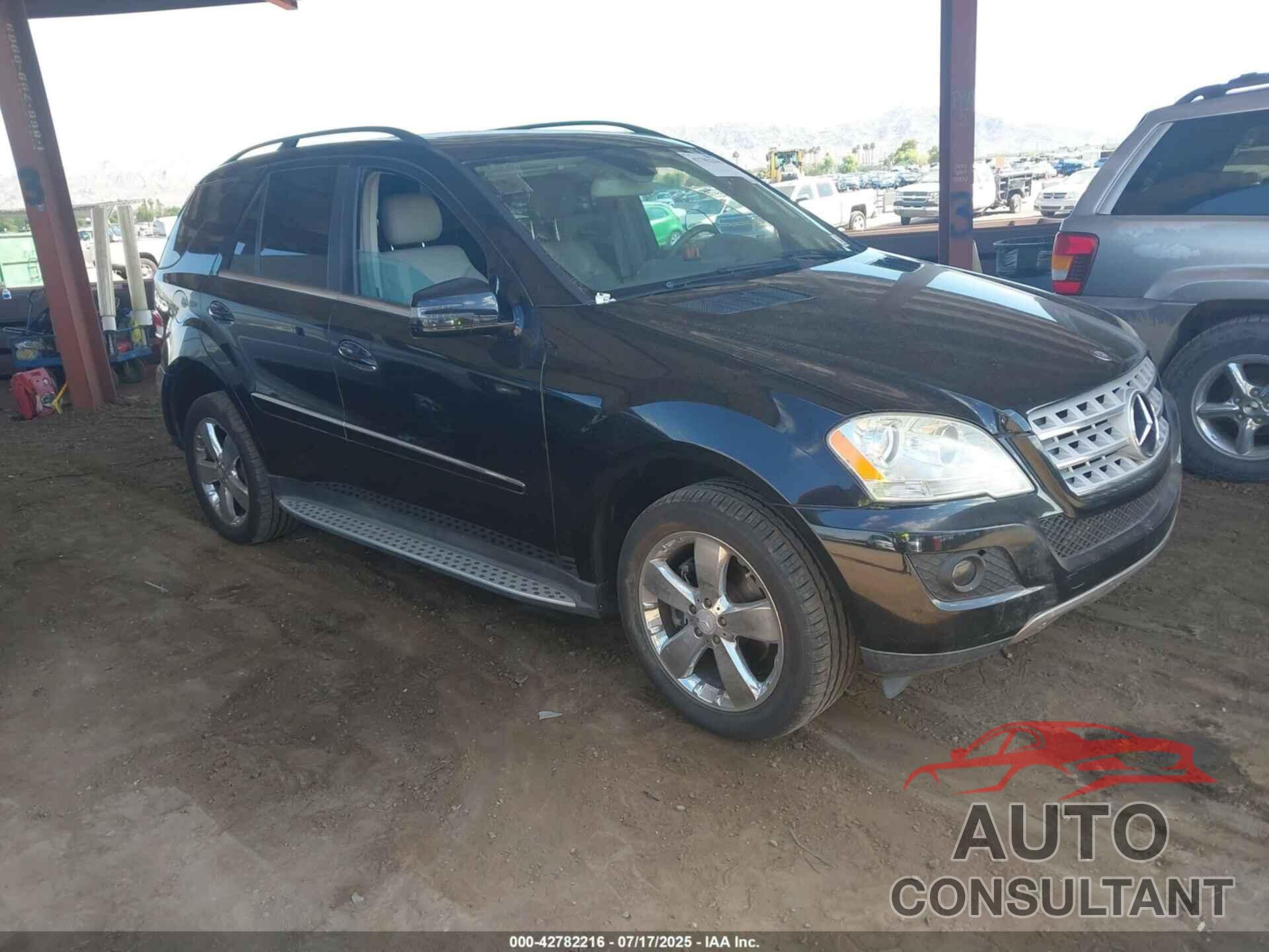 MERCEDES-BENZ ML 350 2011 - 4JGBB5GB9BA722079